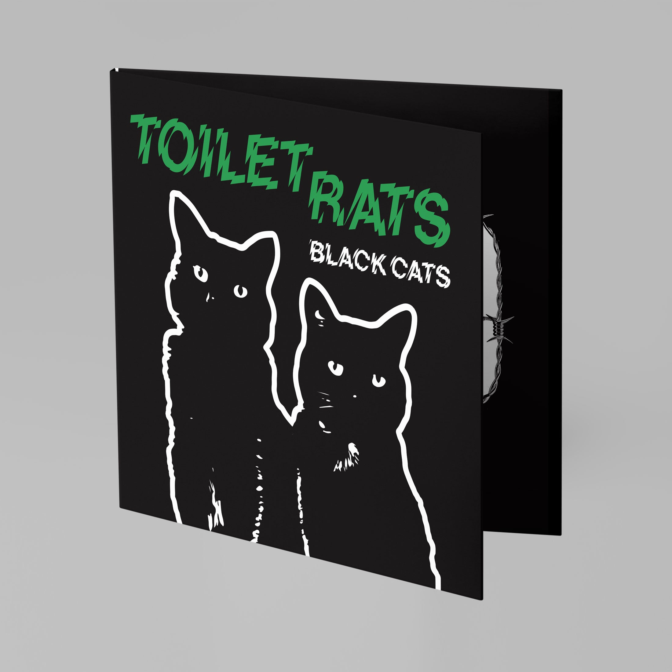 Toilet Rats: Black Cats: CD in Eco-Wallet