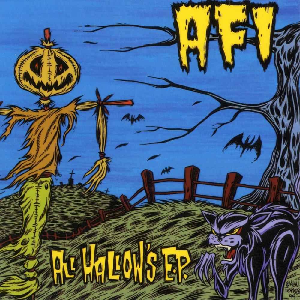 AFI: All Hallows EP: 10" Orange Vinyl EP