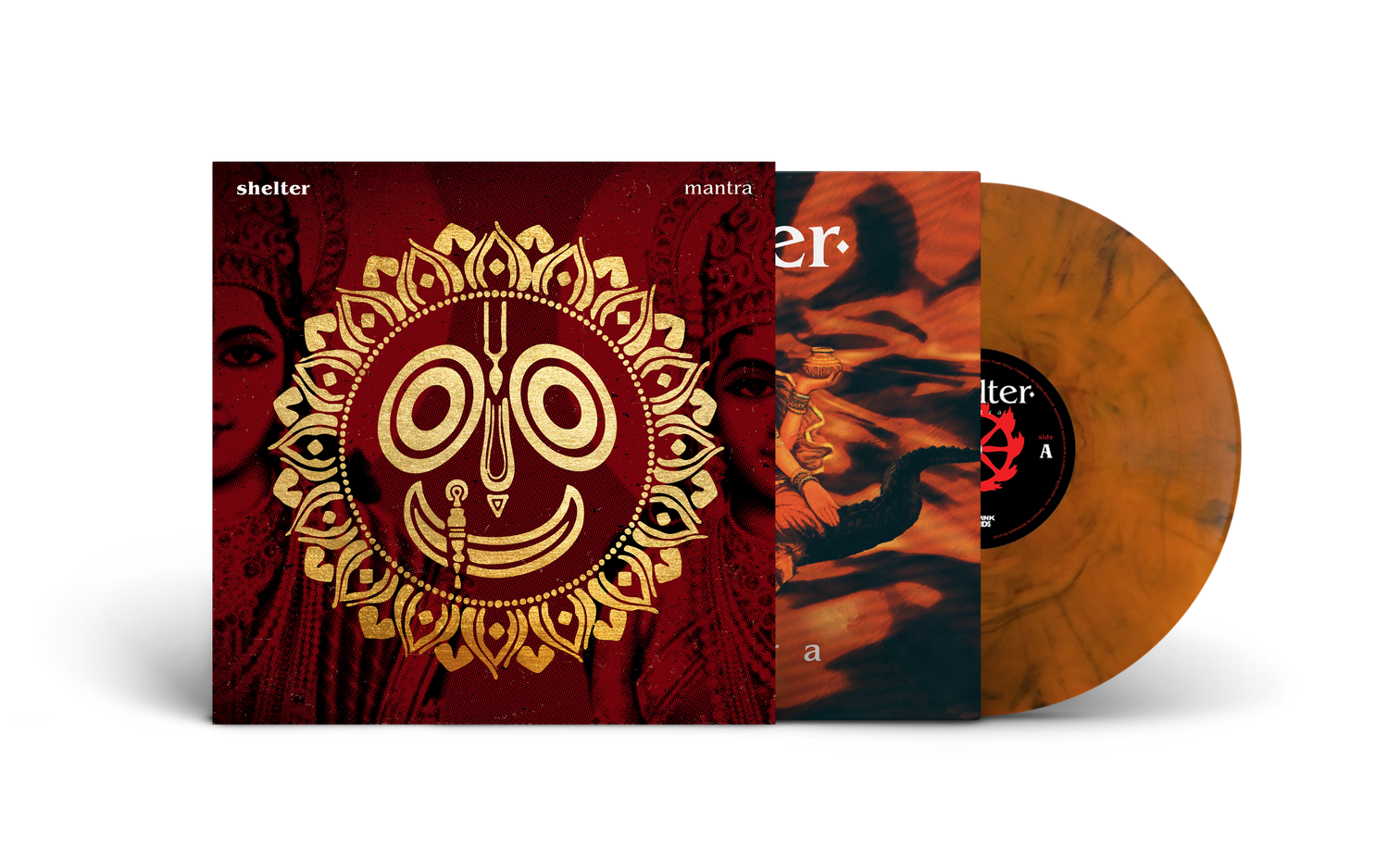 Shelter: Mantra: Orange Smoke Vinyl LP w/Outer Wrap (Import)