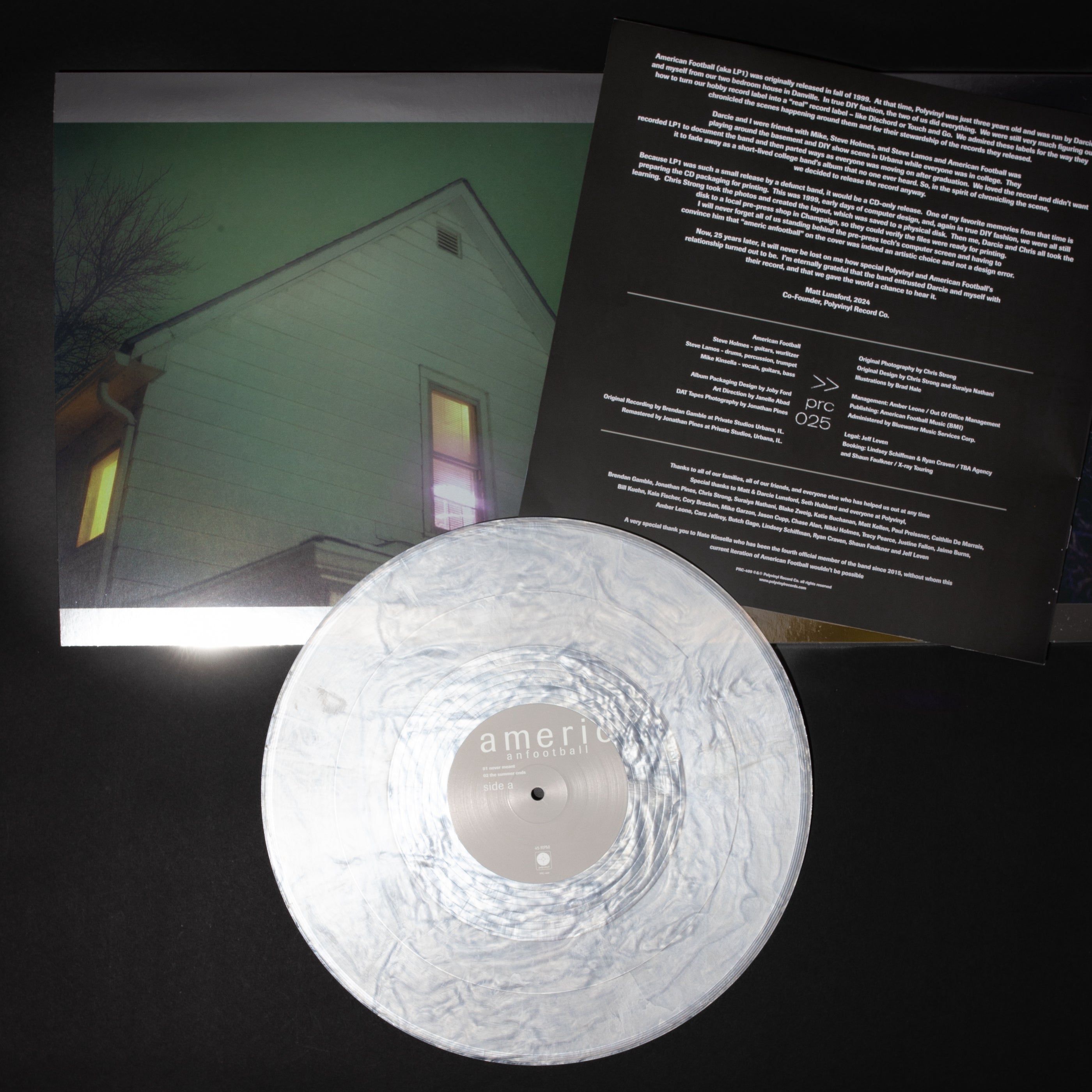 American Football: S/T: 25th Anniversary Edition: Silver Vinyl 2LP