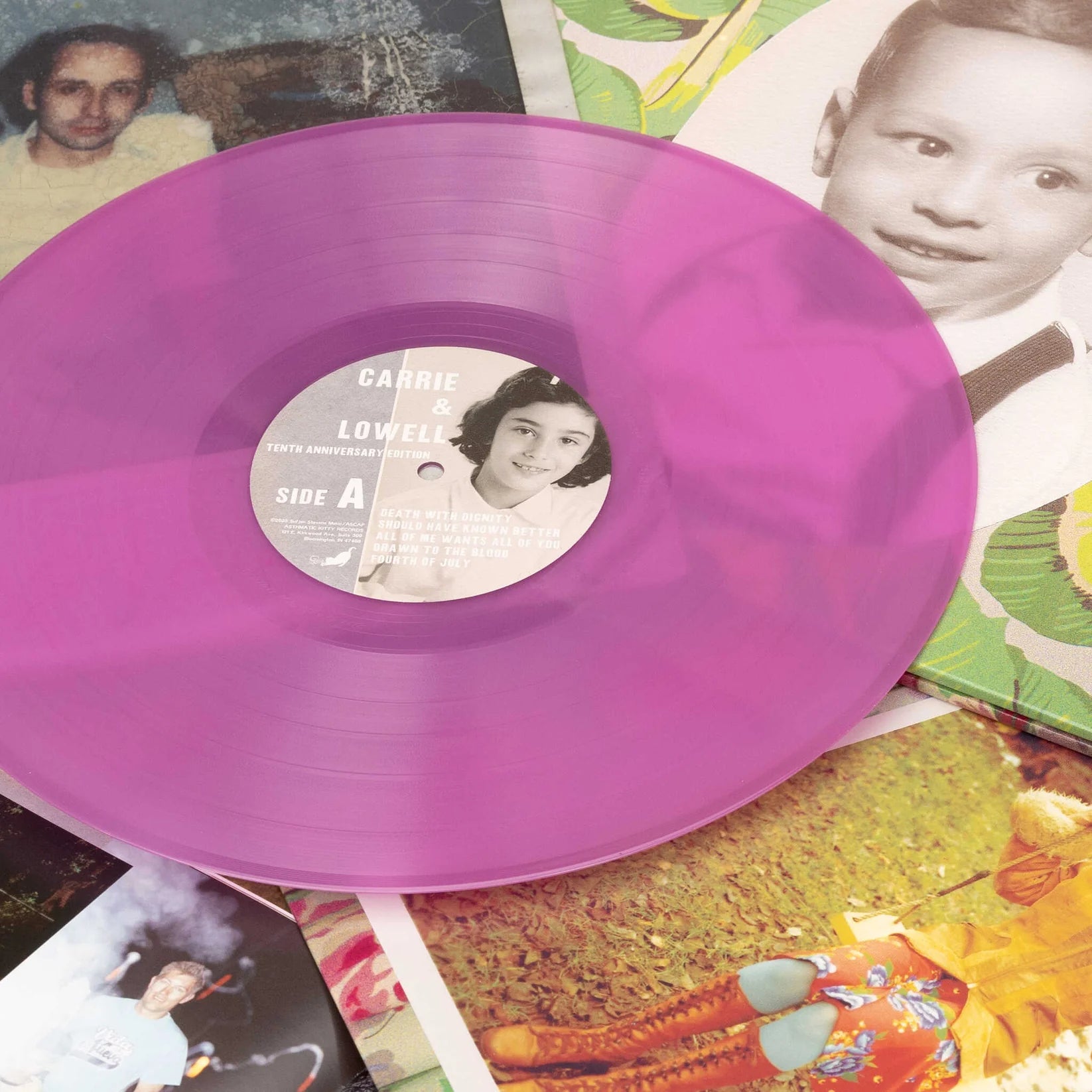 Sufjan Stevens: Carrie and Lowell: 10th Anniversary Edition: 2LP Violet Vinyl
