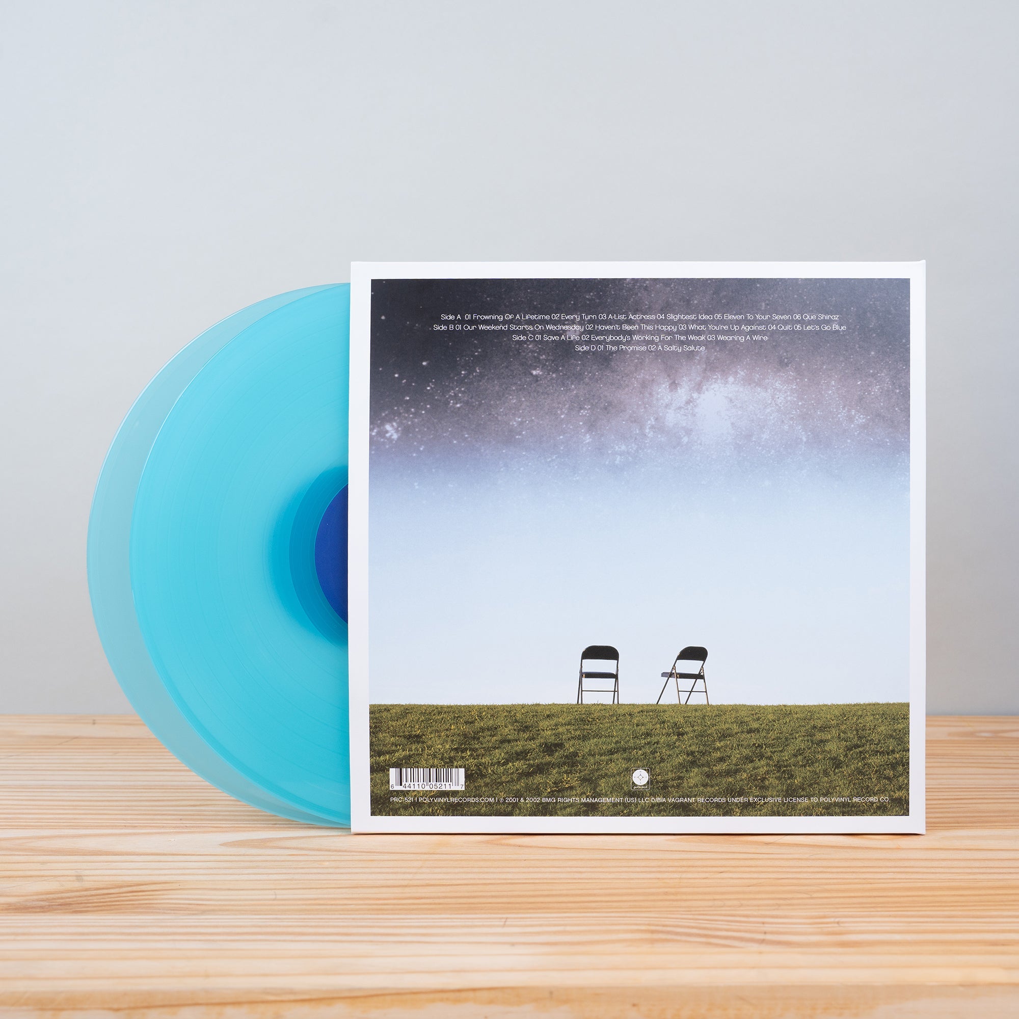 Hey Mercedes: Everynight Fire Works: Clear Blue Vinyl 2LP