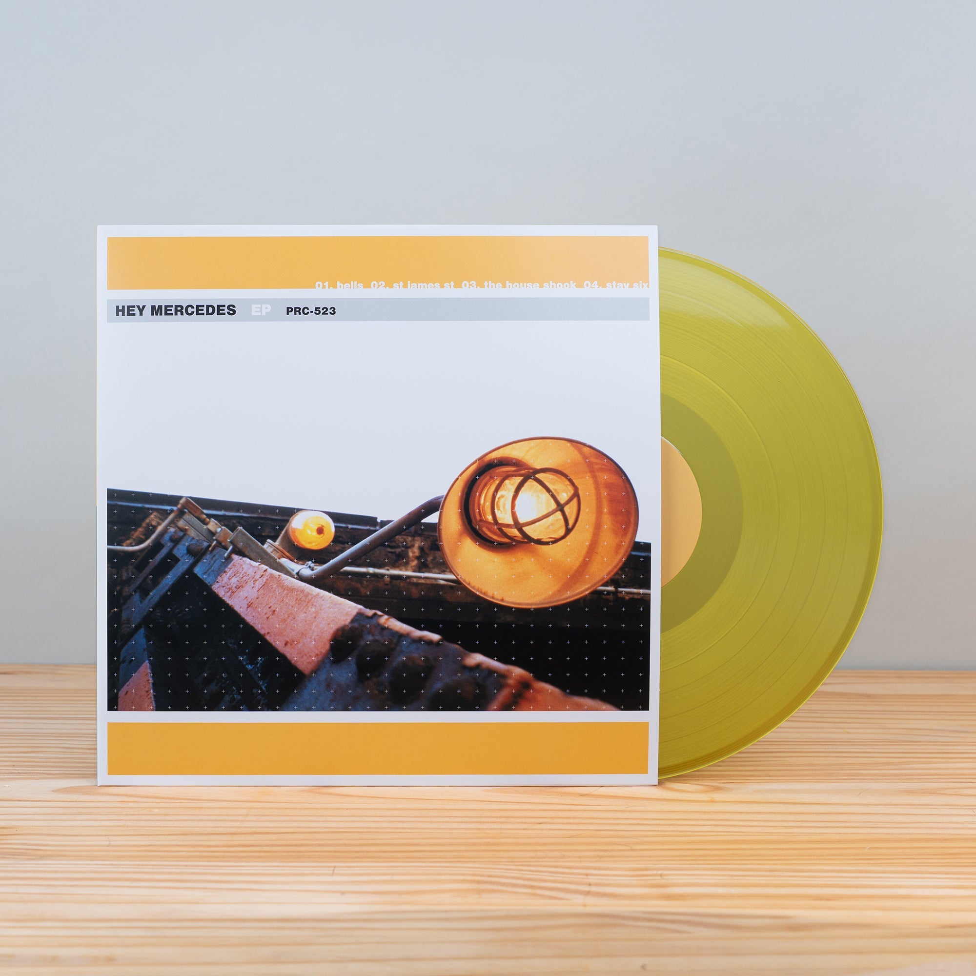 Hey Mercedes: Hey Mercedes / Unorchestrated: Clear Yellow Vinyl LP