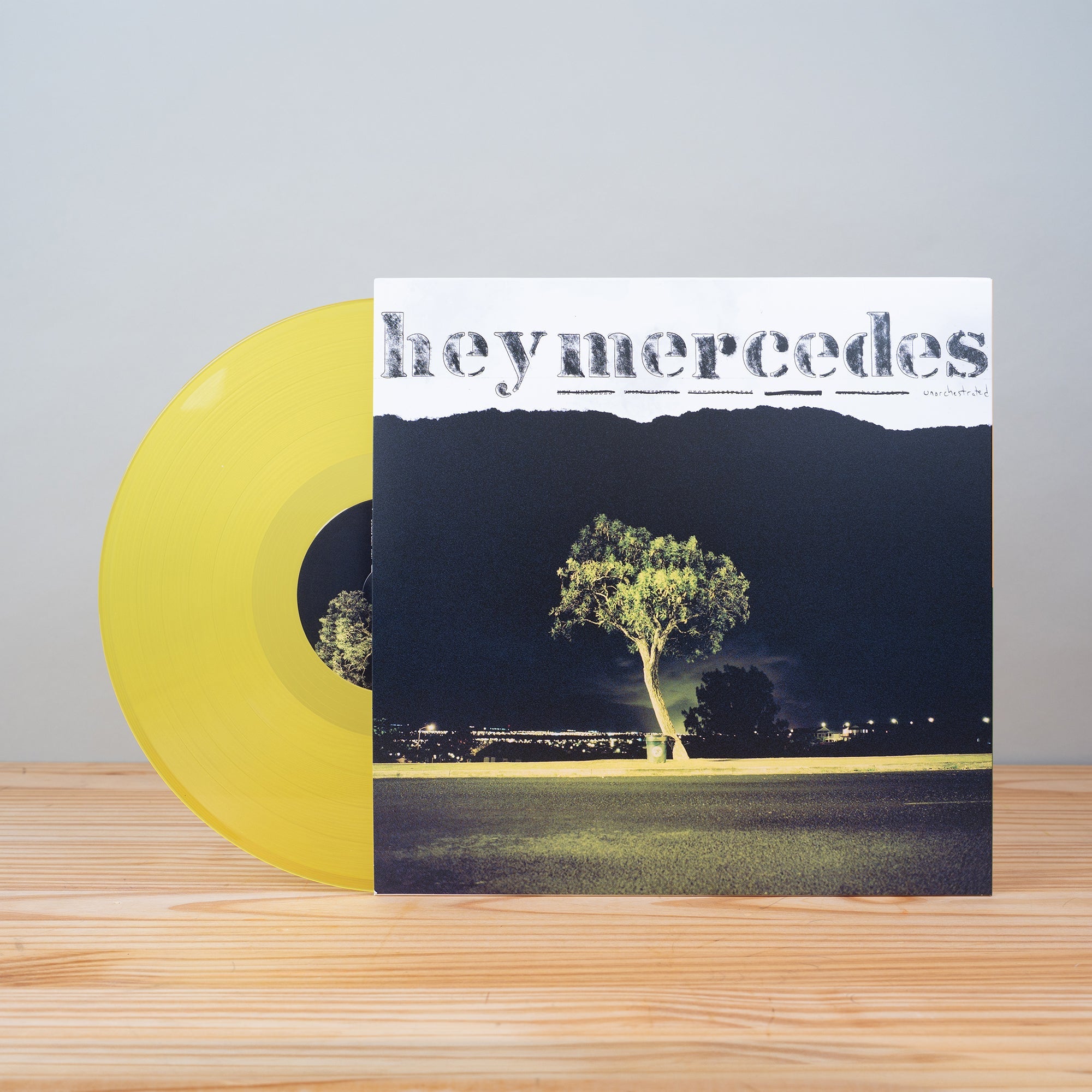 Hey Mercedes: Hey Mercedes / Unorchestrated: Clear Yellow Vinyl LP