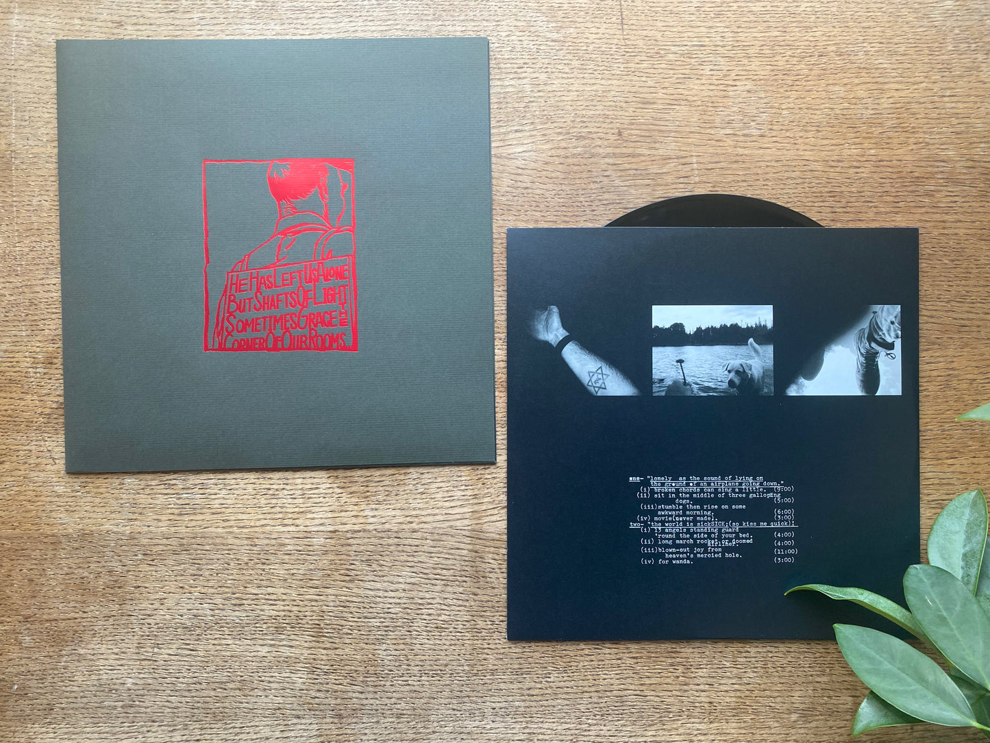 A Silver Mt. Zion: He Has Left Us Alone But Shafts Of Light Sometimes Grace The Corner Of Our Rooms...: Black Vinyl