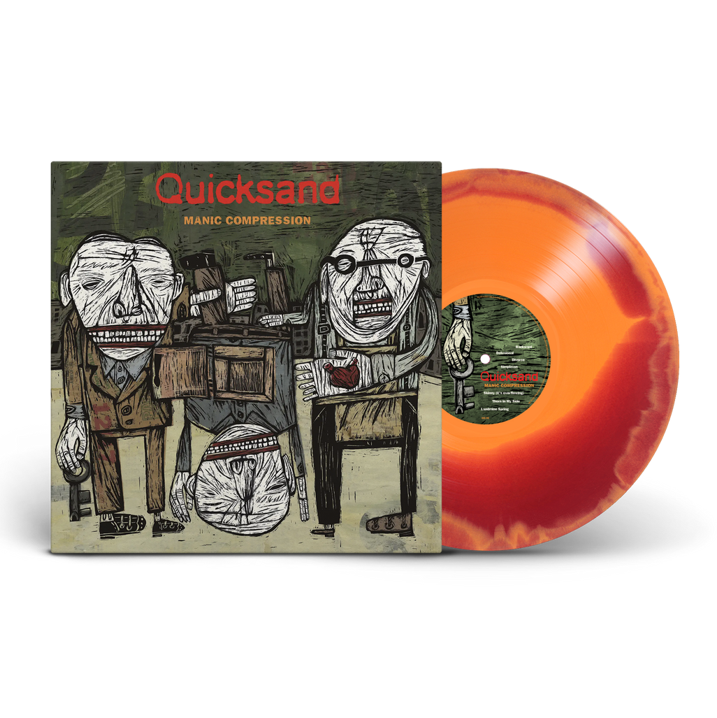 Quicksand: Manic Compression: 30th Anniversary Edition: Red/Orange Smash Vinyl LP (Import)