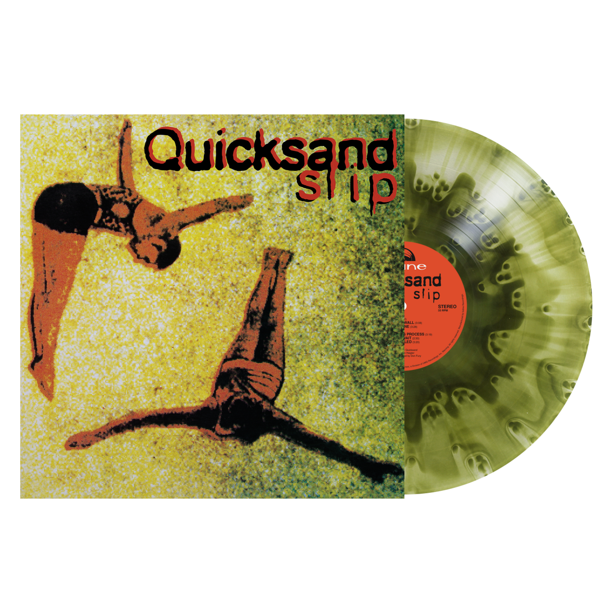 Quicksand: Slip: LP (Green Galaxy)