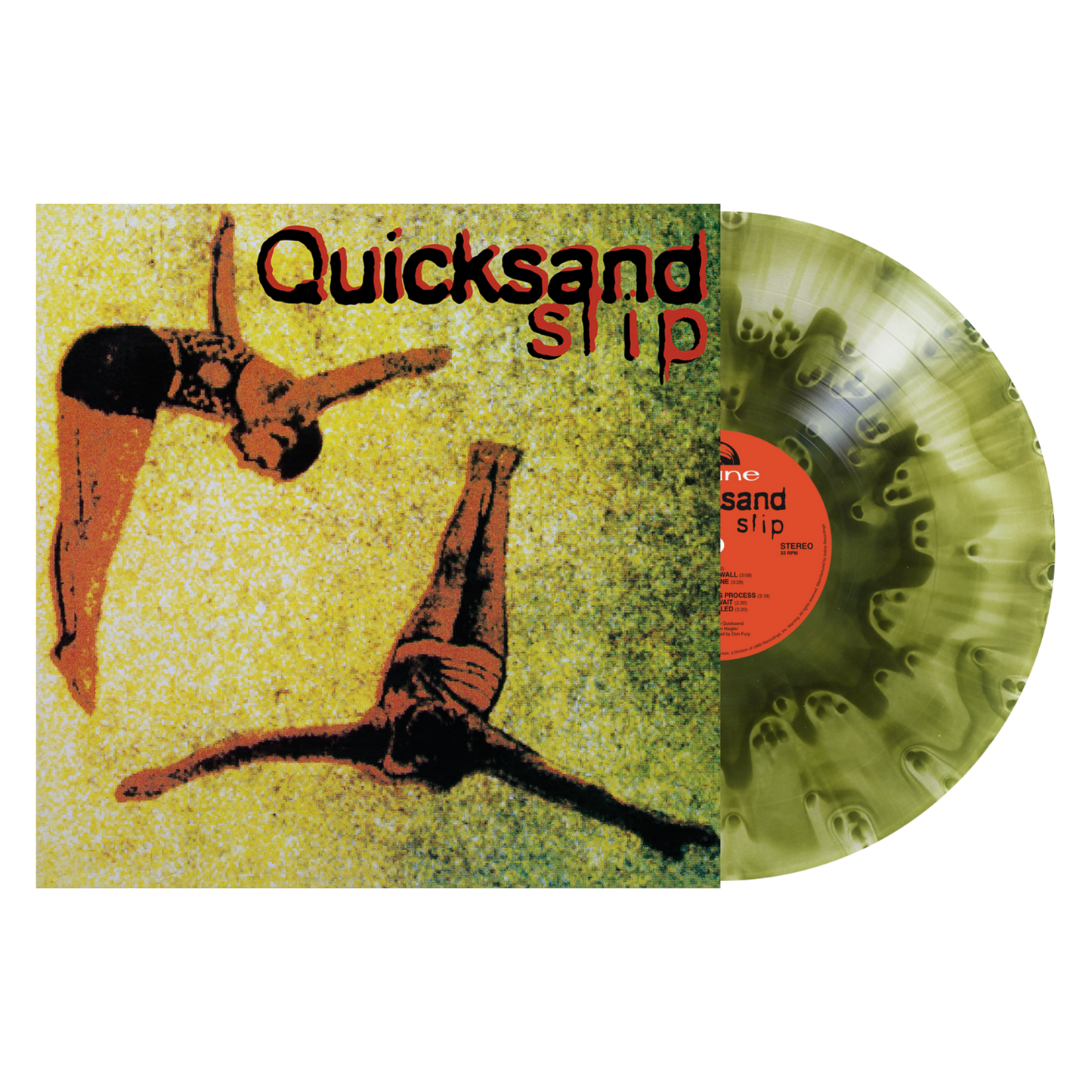 Quicksand: Slip: LP (Green Galaxy)