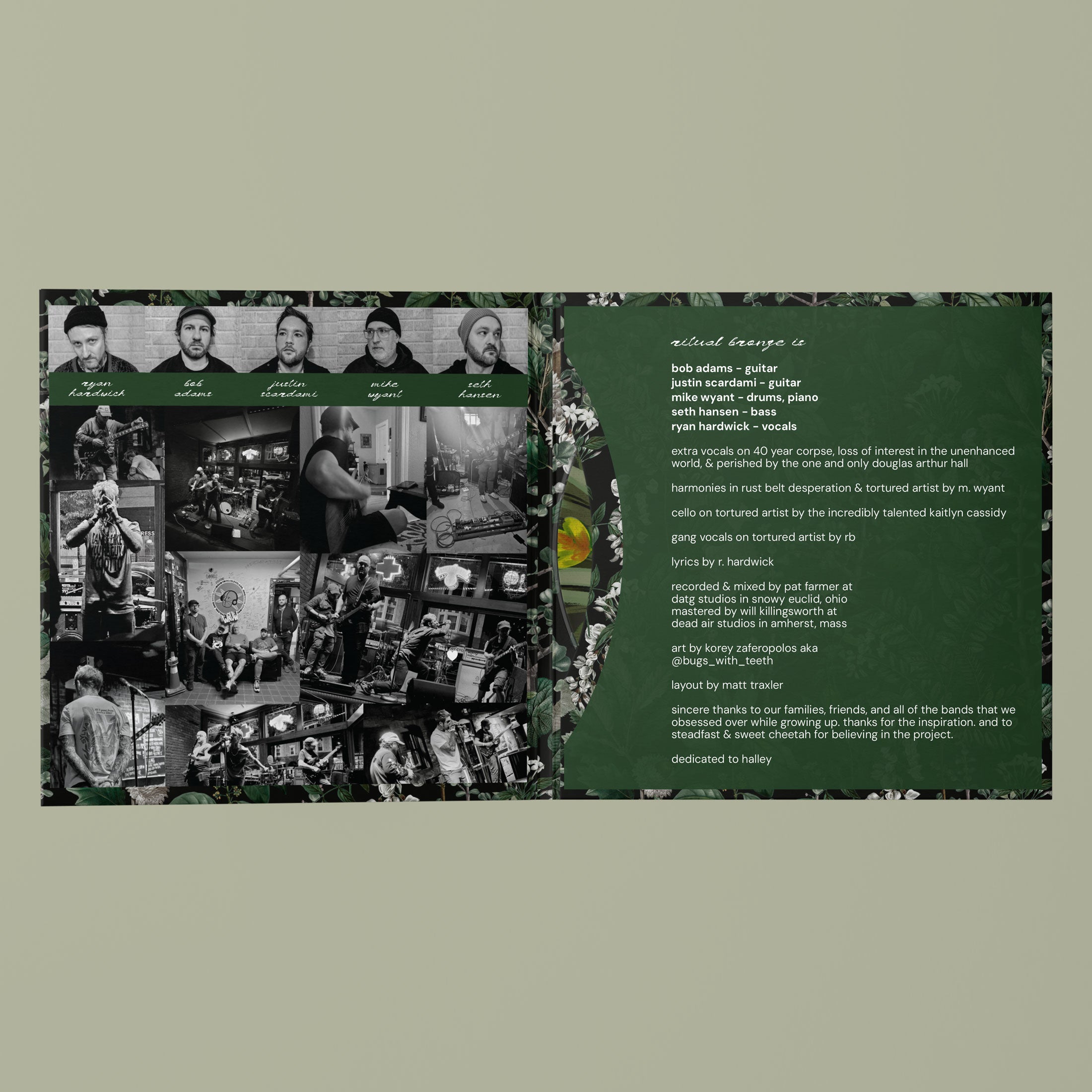 Ritual Bronze: Self-Titled: Limited Edition CD in Eco-Wallet
