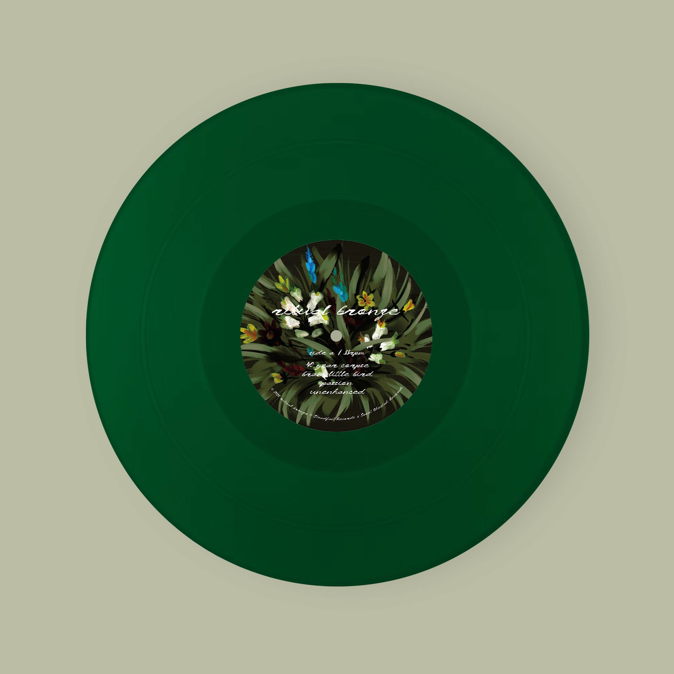 Ritual Bronze: Self-Titled: Limited Edition Hand-Numbered Forest Green Vinyl LP