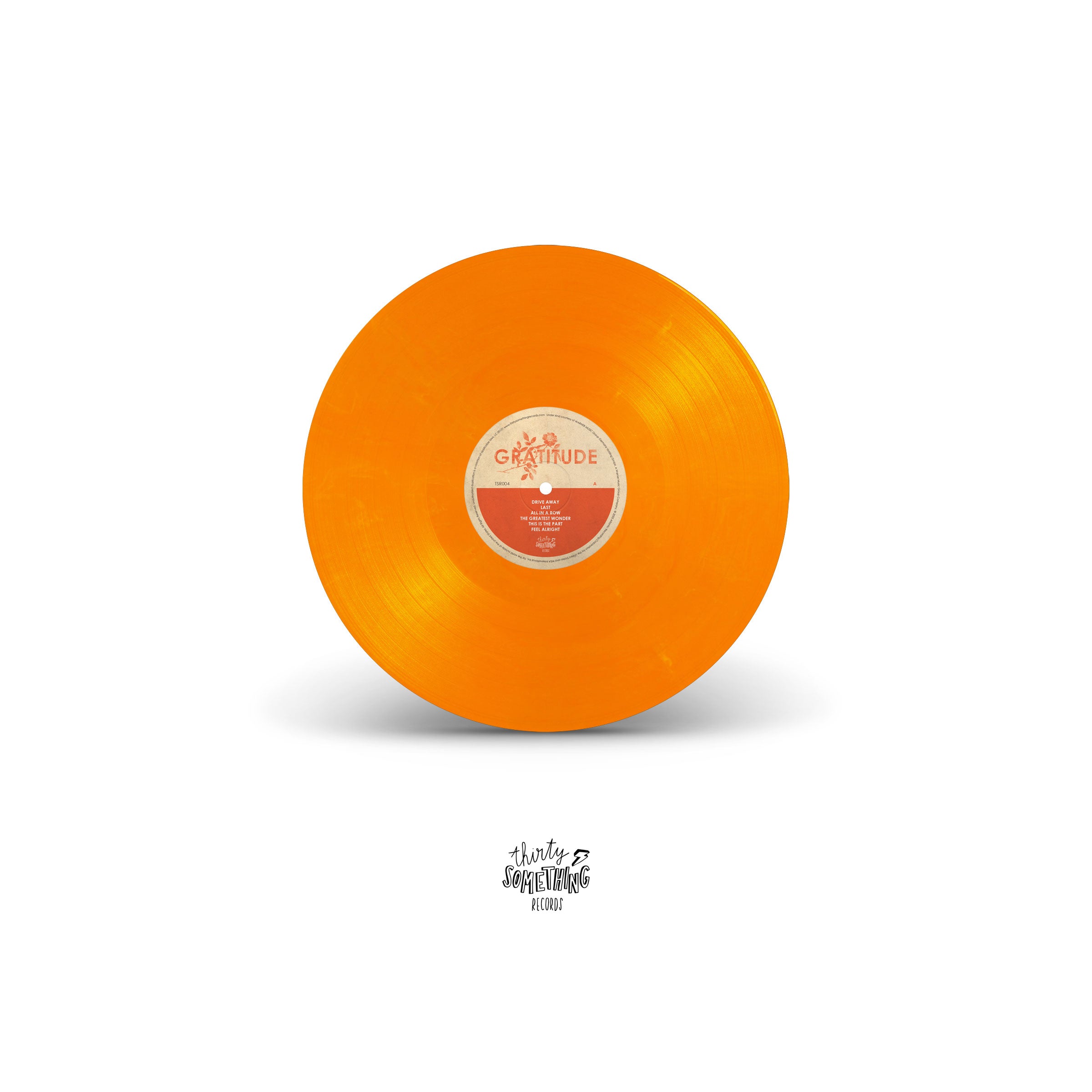 Gratitude: S/T: 20th Anniversary Edition Orange/White Marble Vinyl LP (Import)
