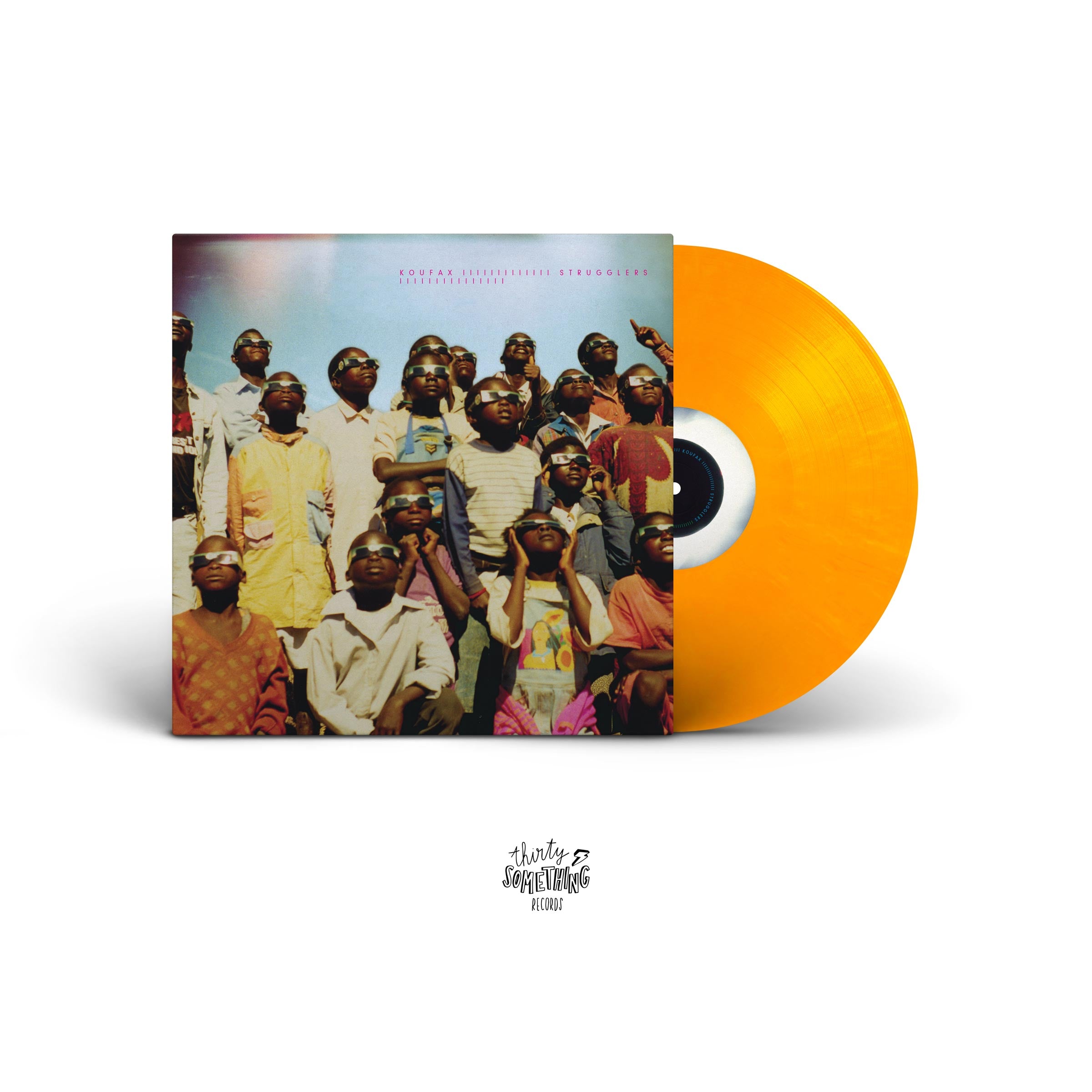 Koufax: Strugglers: Vinyl LP (Import) Orange White Marble (x 100)