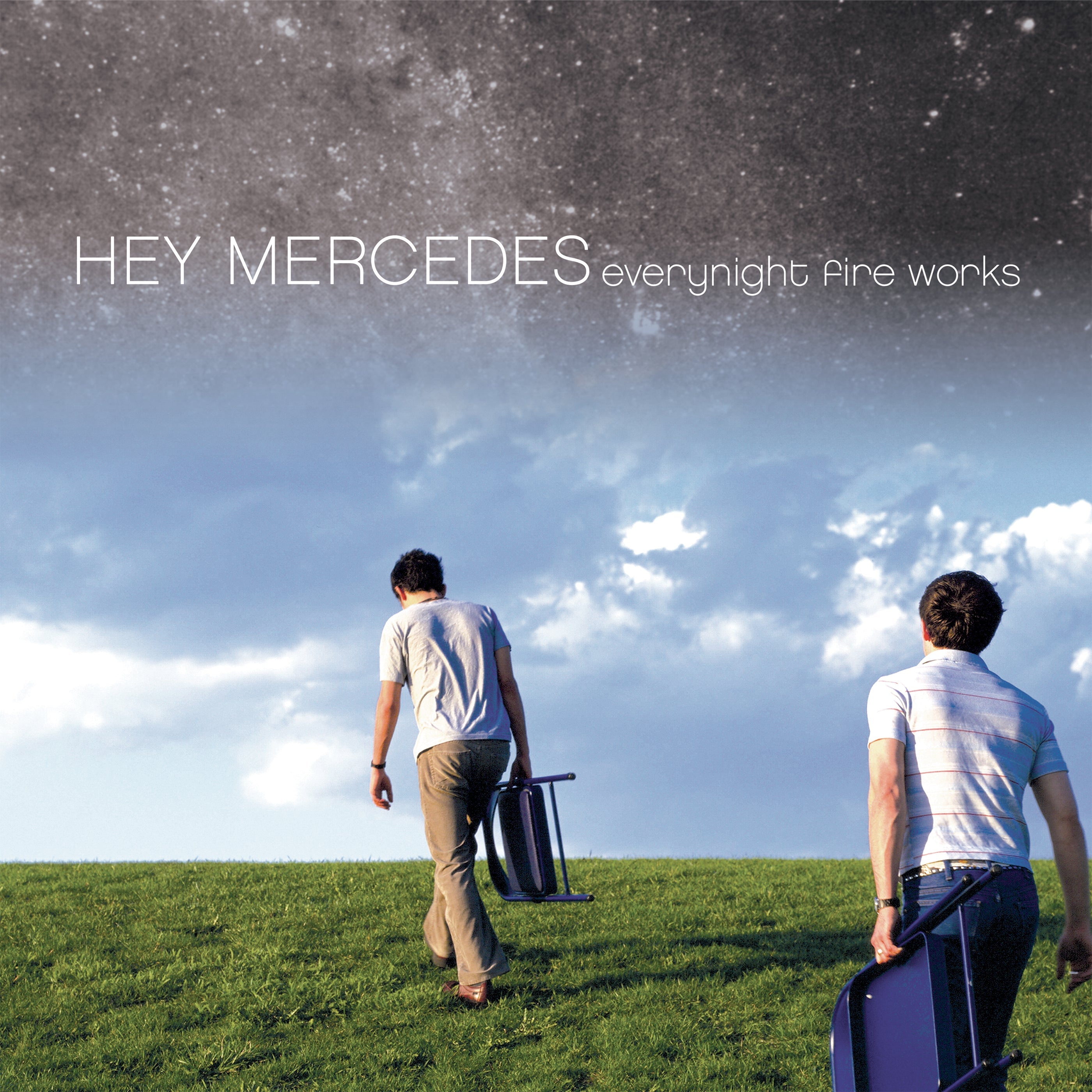 Hey Mercedes: Everynight Fire Works: Clear Blue Vinyl 2LP