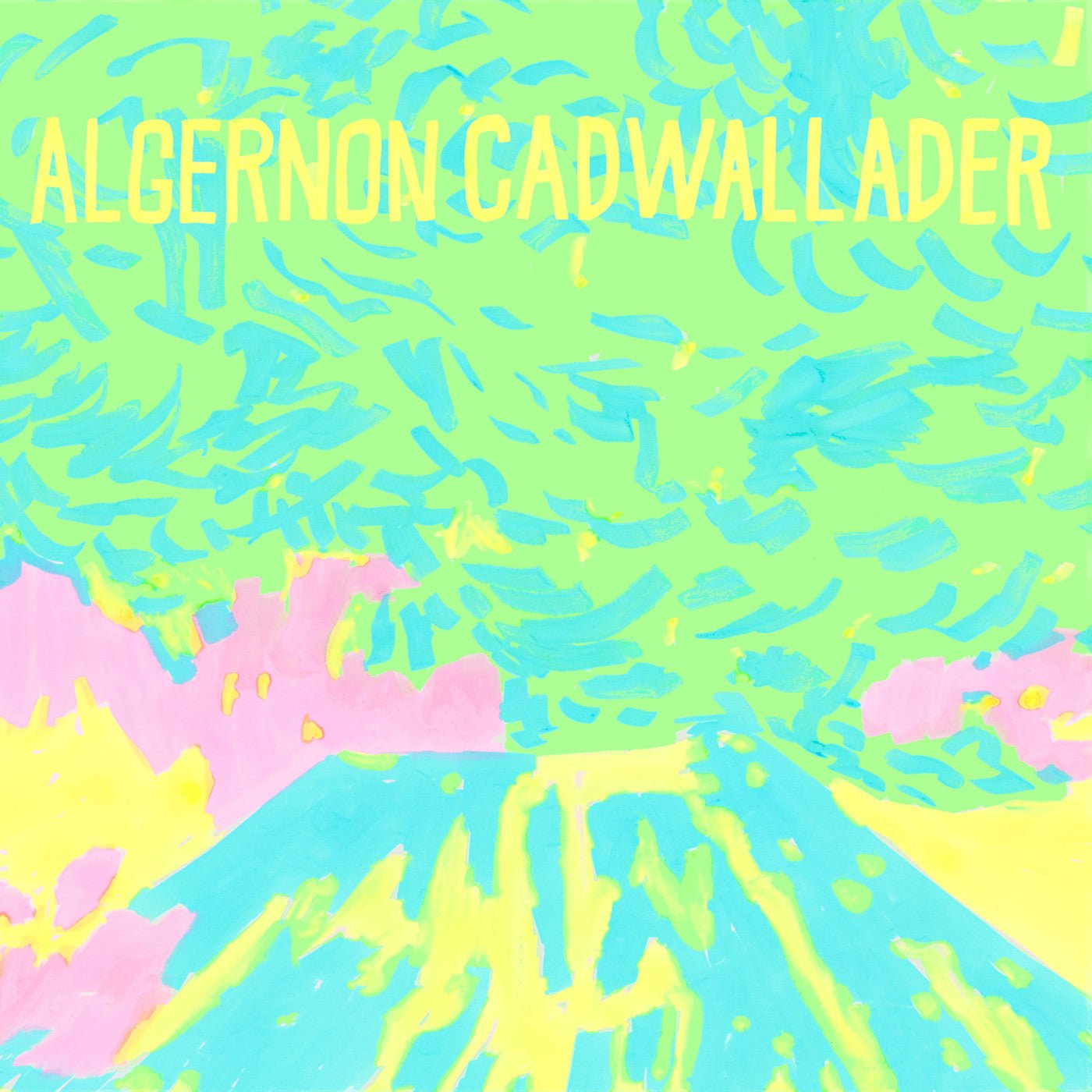 Algernon Cadwallader: Trying Not To Have a Thought: Opaque White Vinyl LP
