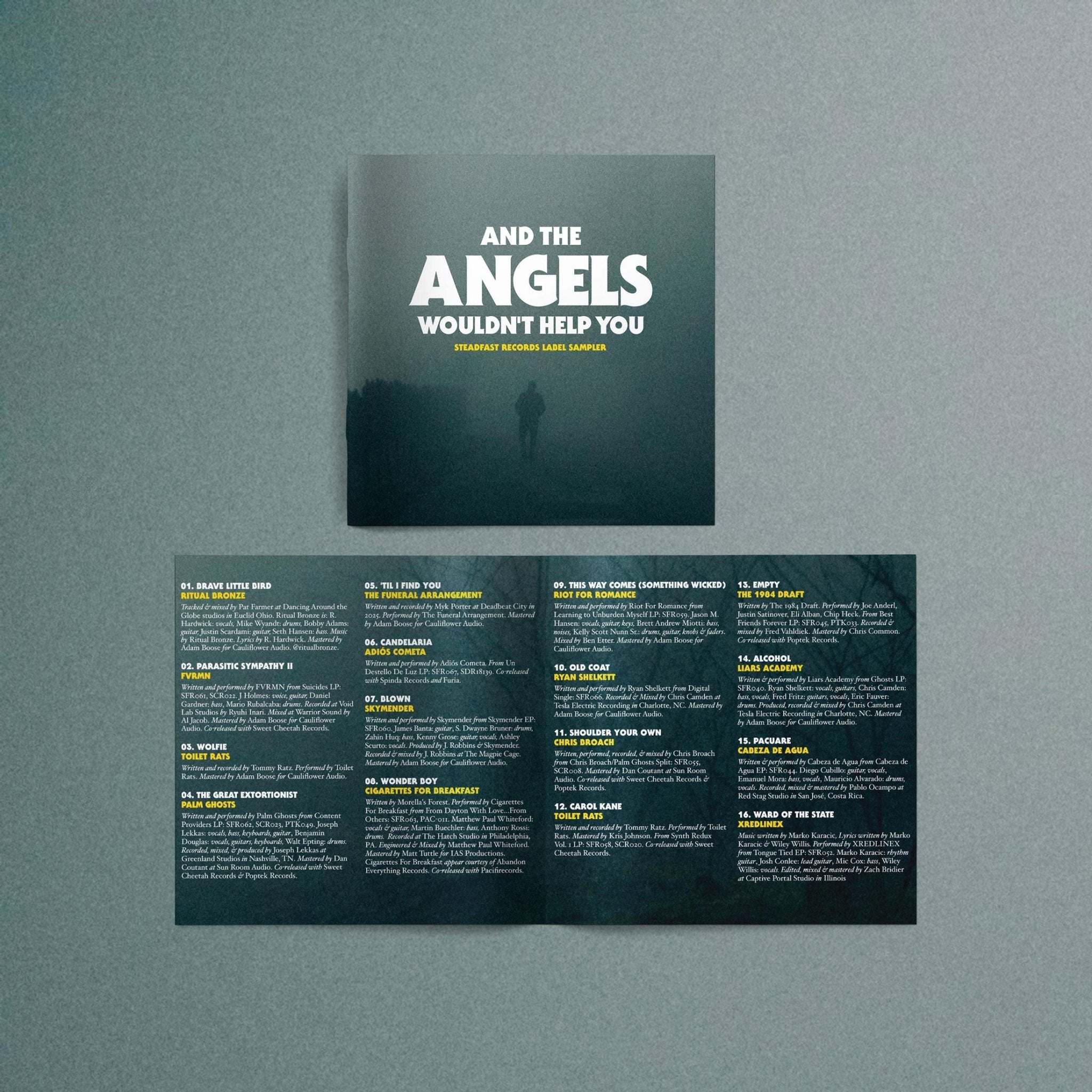 And The Angels Wouldn't Help You: Steadfast Records Label Sampler: Limited Edition CD