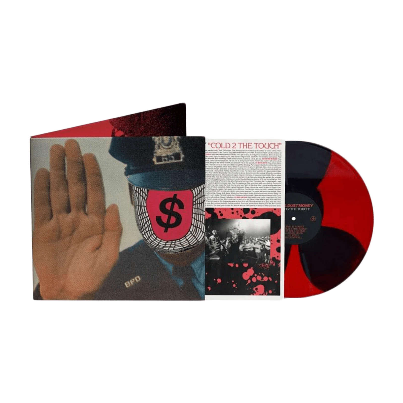 Angel Du$t: COLD 2 THE TOUCH: Red & Black Button Vinyl (First Run Indie Club Exclusive) - Steadfast Records