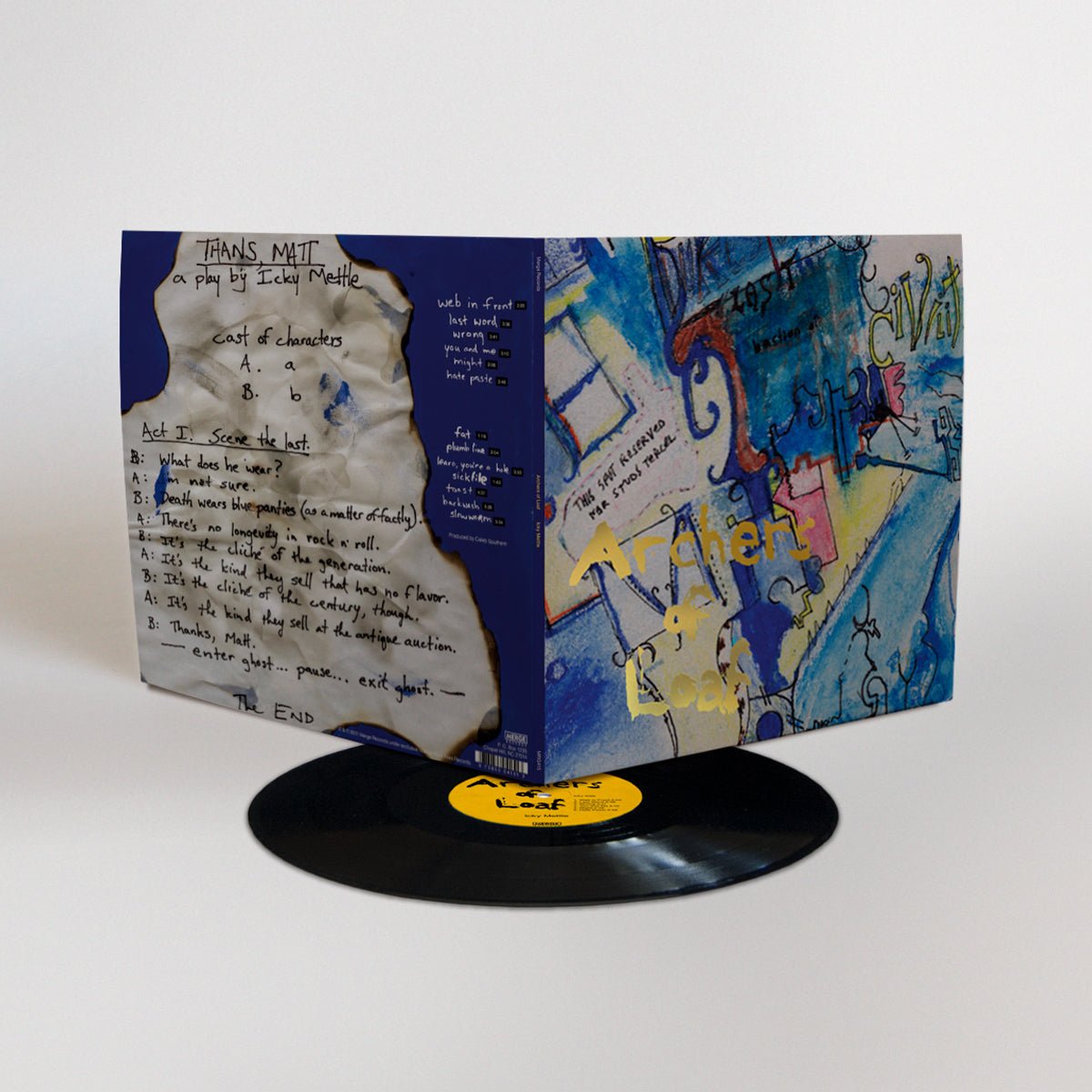 Archers of Loaf: Icky Mettle: Gatefold Black Vinyl LP - Steadfast Records