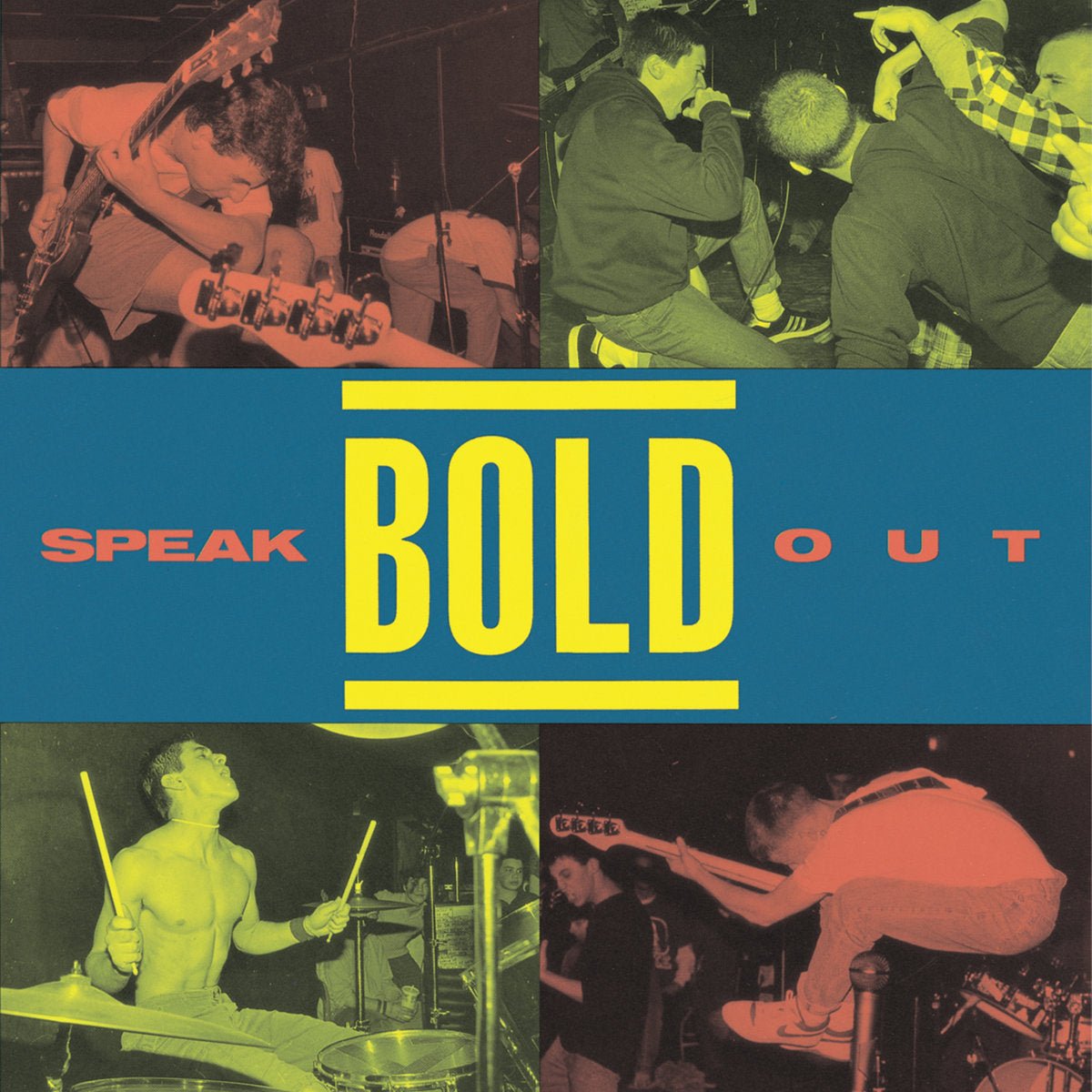 Bold: Speak Out: Opaque Orange Vinyl LP - Steadfast Records