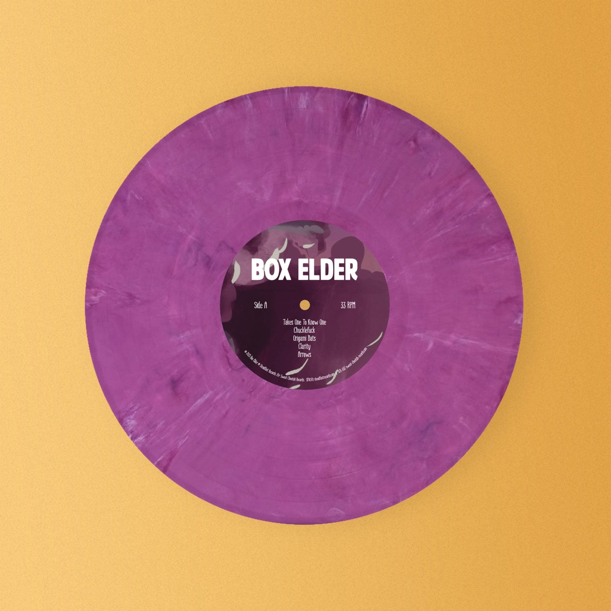 Box Elder: Self-Titled: Limited Edition Eco-Mix Lavender Vinyl LP