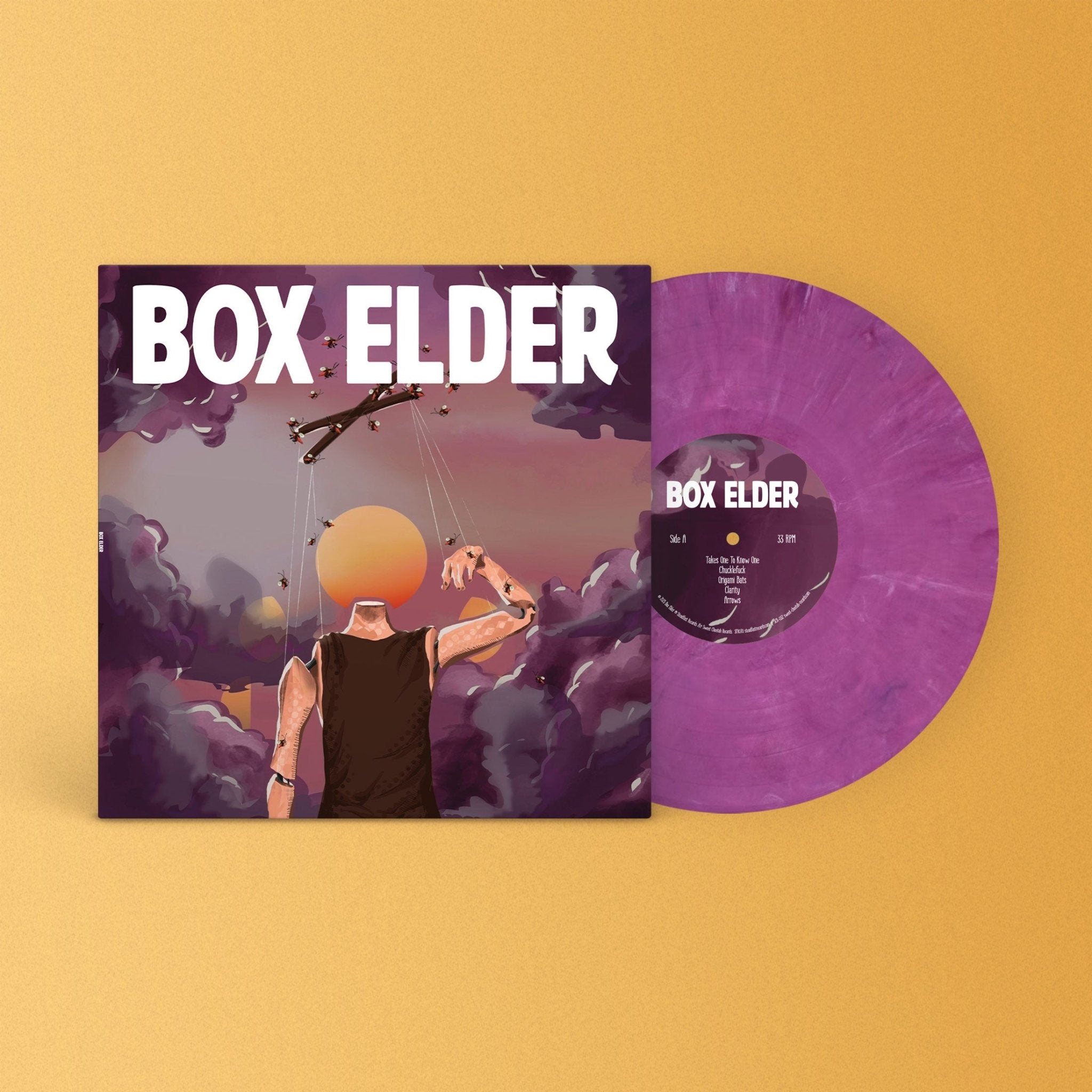 Box Elder: Self-Titled: Limited Edition Eco-Mix Lavender Vinyl LP