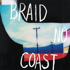 Braid: No Coast: Red & Blue Cloudy Vinyl LP with Obi Strip