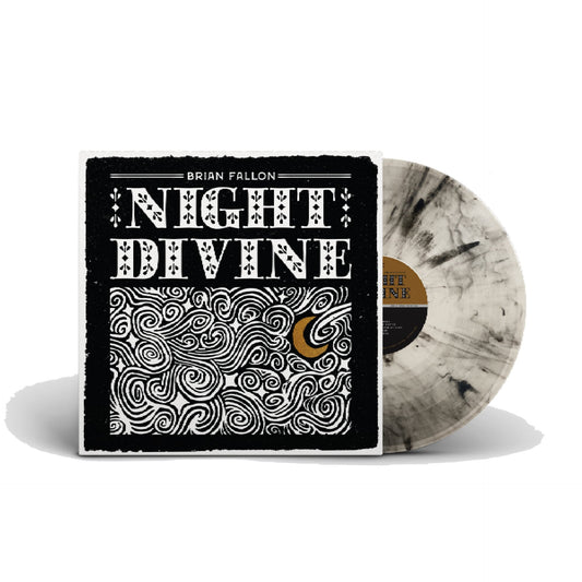 Brian Fallon: Night Divine: Natural w/Black Swirl Vinyl LP