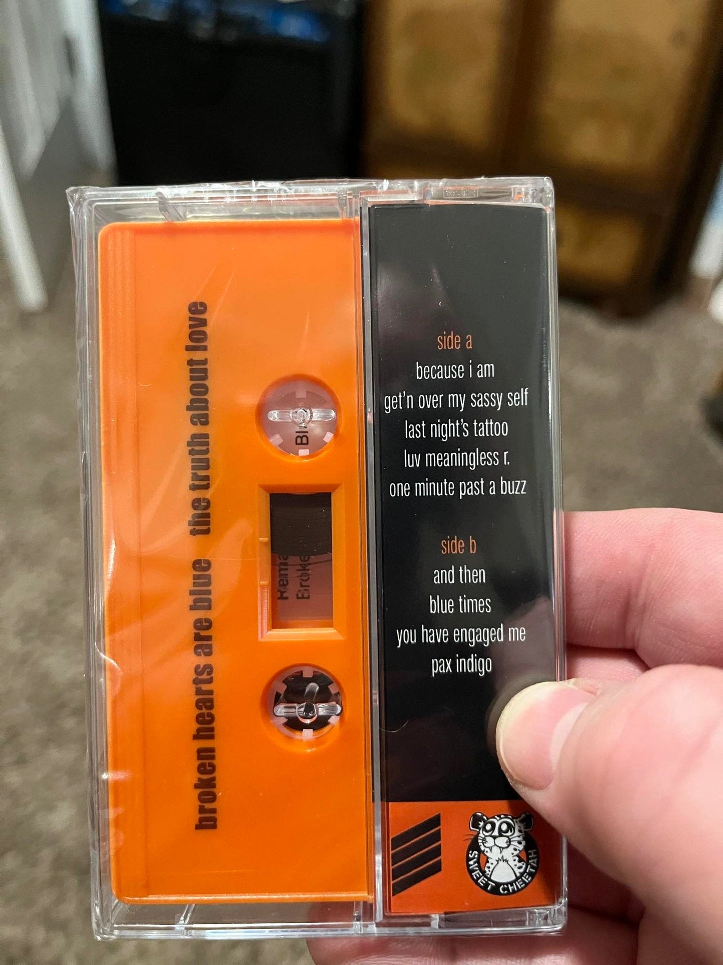 Broken Hearts Are Blue: The Truth About Love: 2024 Remaster: Orange Cassette