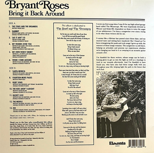 Bryant Roses: Bring It Back Around: Black Vinyl LP