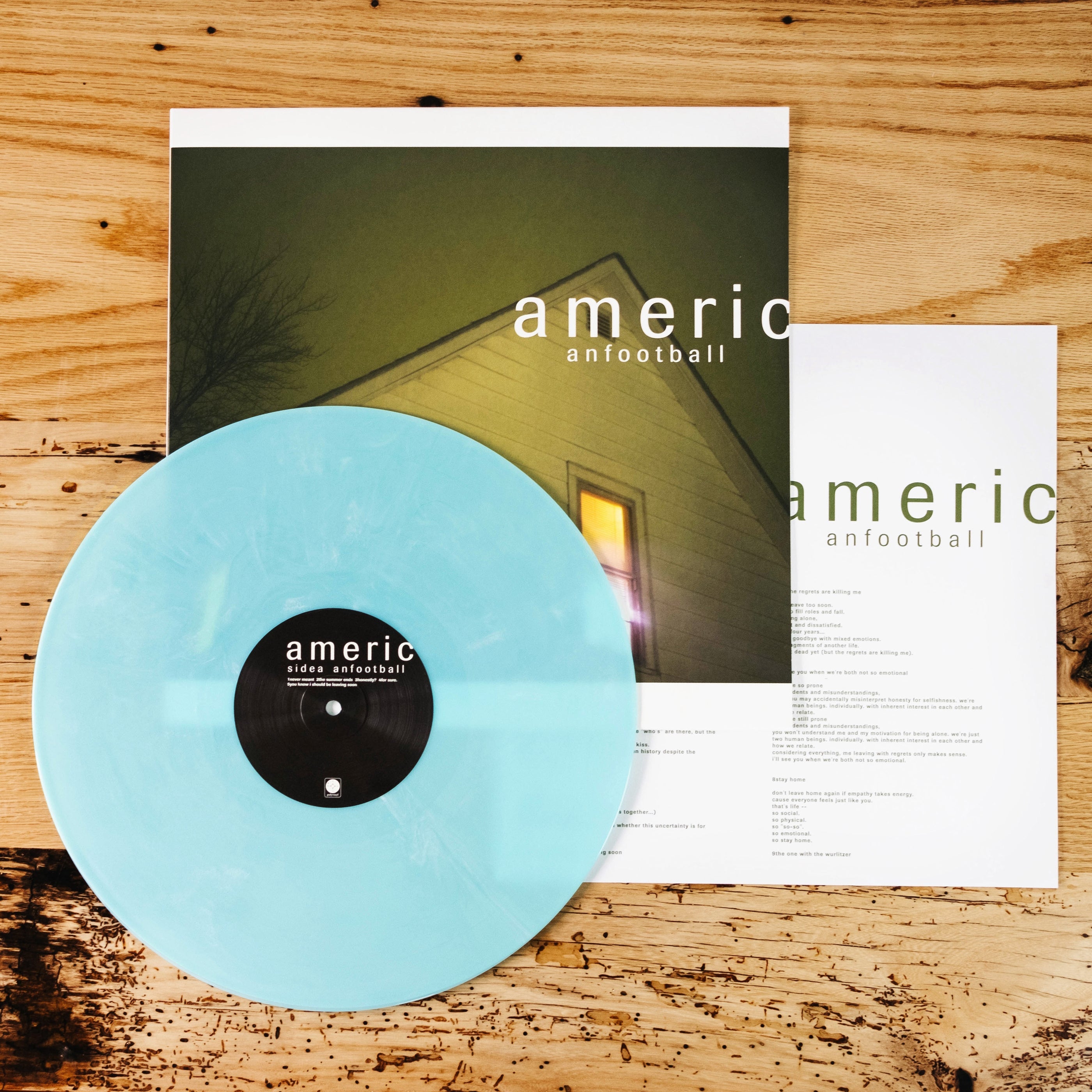 American Football: S/T: Blue Smoke Vinyl