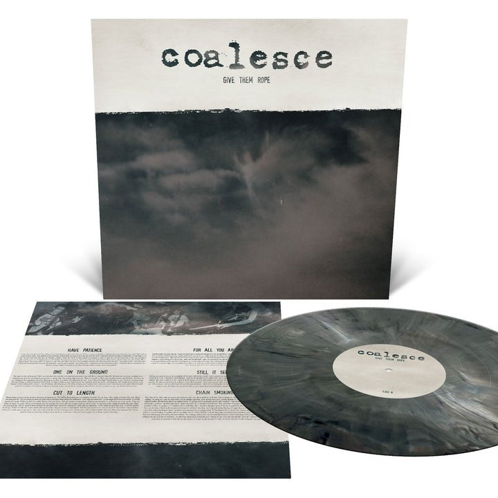 Coalesce: Give Them Rope: White/Black Galaxy: Vinyl LP