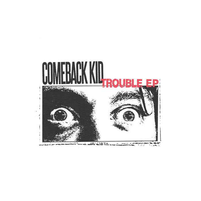 Comeback Kid: Trouble: EP: Clear Black Yolk w Red Splatter Vinyl