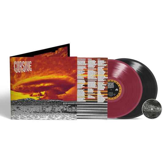Cursive: Devourer: Oxblood and Black 2xLP Vinyl + DVD