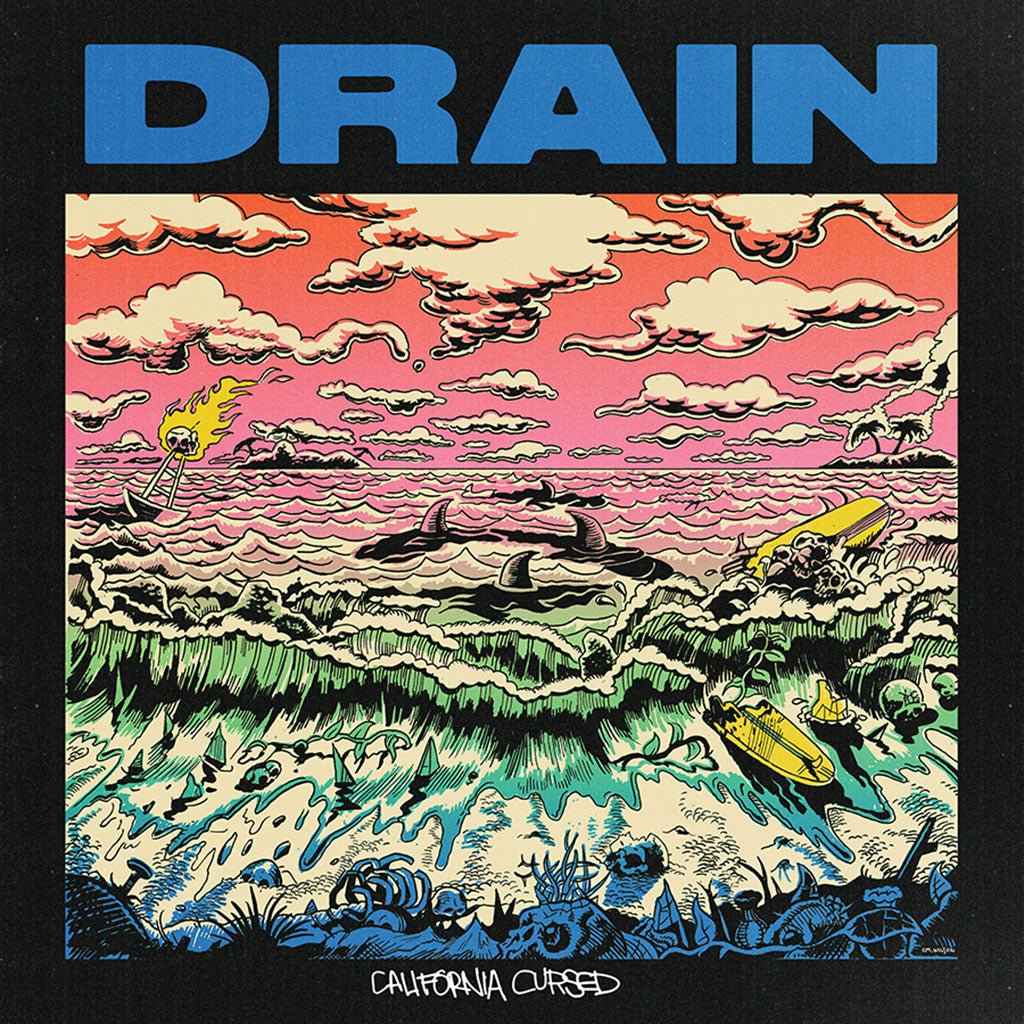 Drain: California Cursed: Baby Blue Vinyl LP