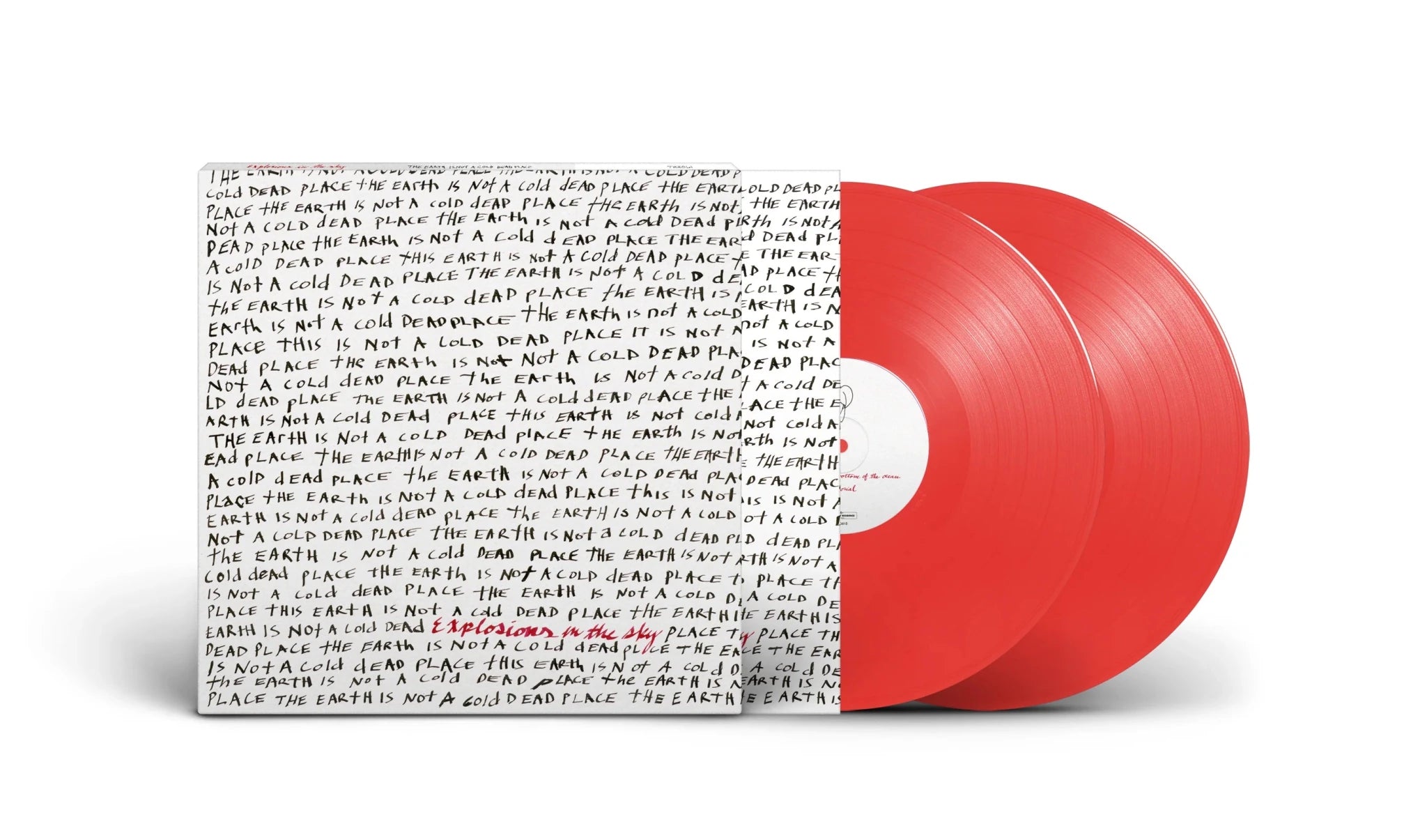 Explosions In The Sky: The Earth Is Not A Cold Dead Place: 2LP Red Vinyl - Steadfast Records