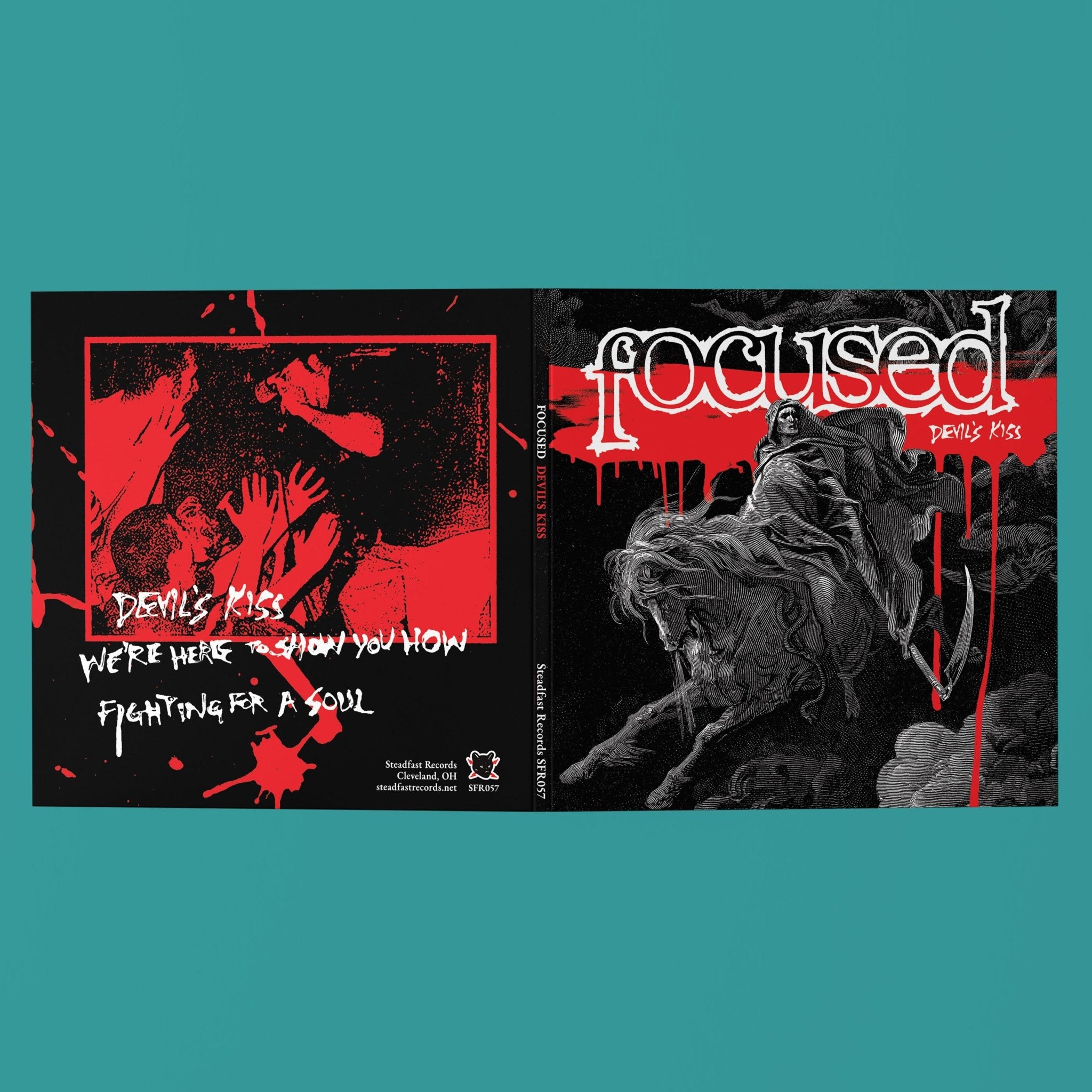 Focused: Devil's Kiss: Limited Edition CD EP in Eco - Wallet - Steadfast Records