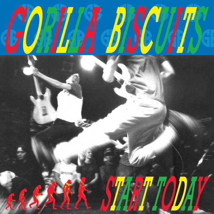 Gorilla Biscuits: Start Today: Translucent Green Vinyl - Steadfast Records