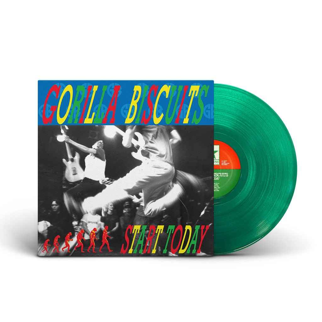 Gorilla Biscuits: Start Today: Translucent Green Vinyl