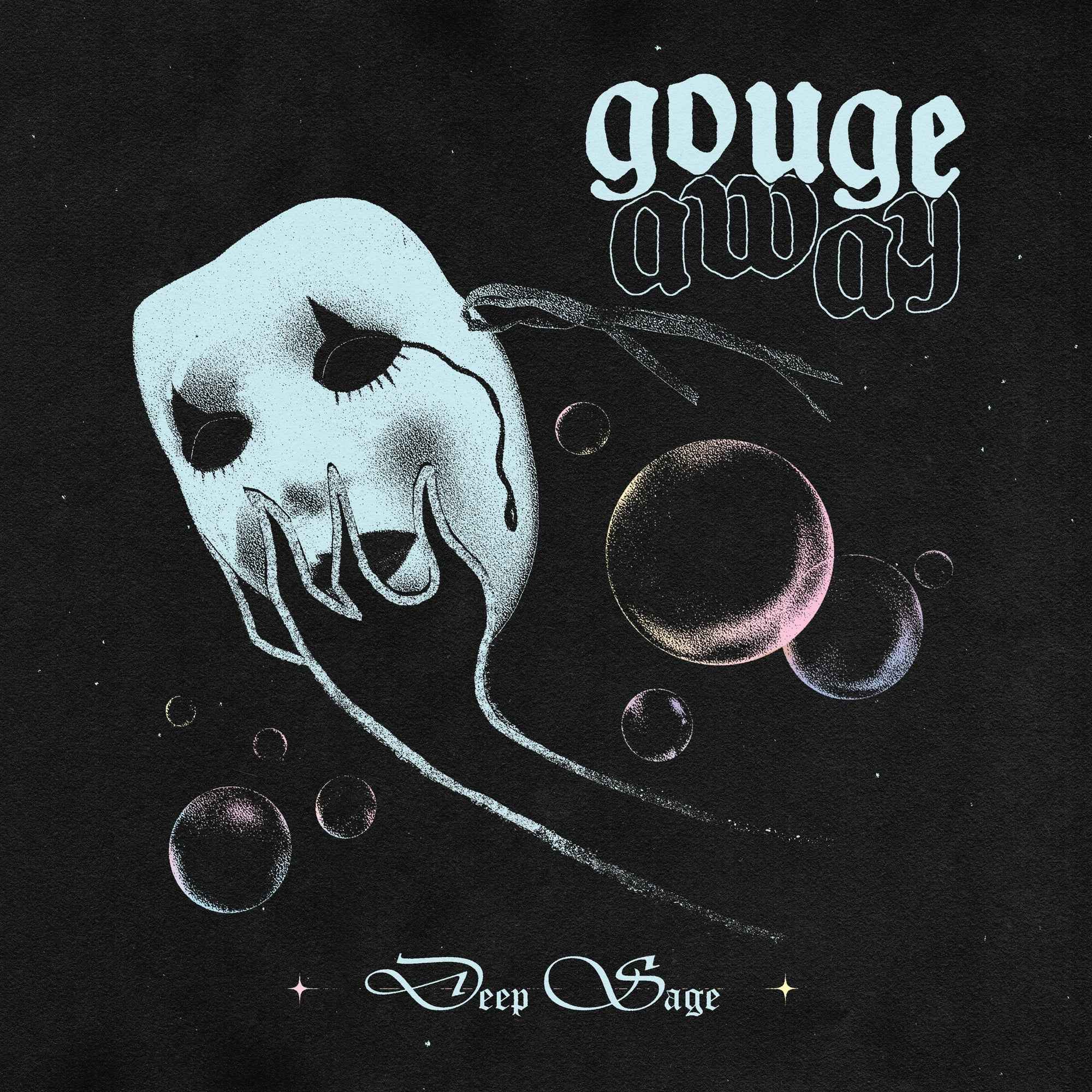 Gouge Away: Deep Sage: Cloudy Clear Vinyl LP