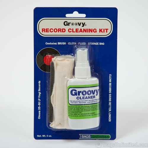 Groovy® Vinyl Record Cleaning Kit