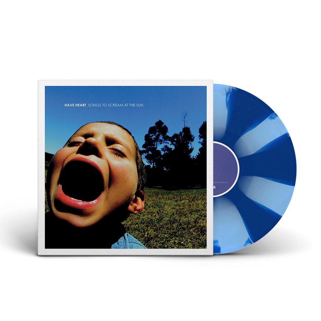 Have Heart: Songs To Scream At The Sun: Aqua and Baby Blue Pinwheel Vinyl LP - Steadfast Records