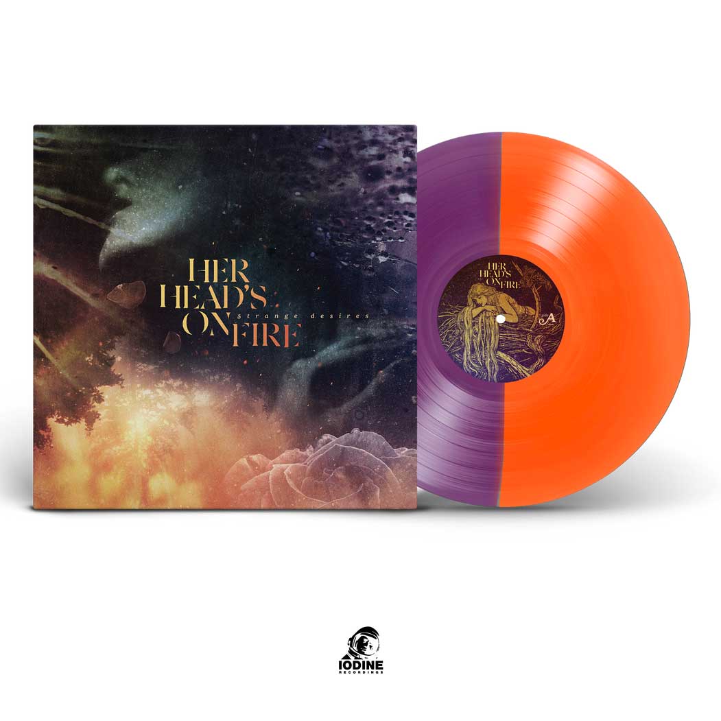 Her Head's On Fire: Strange Desires: Orange/Puple Vinyl LP (Import)