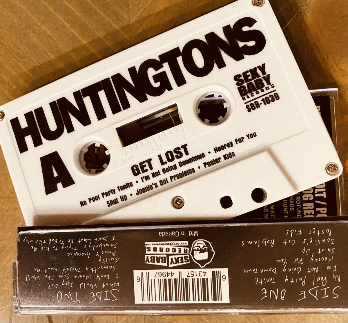 Huntingtons: Get Lost: Cassette - Steadfast Records