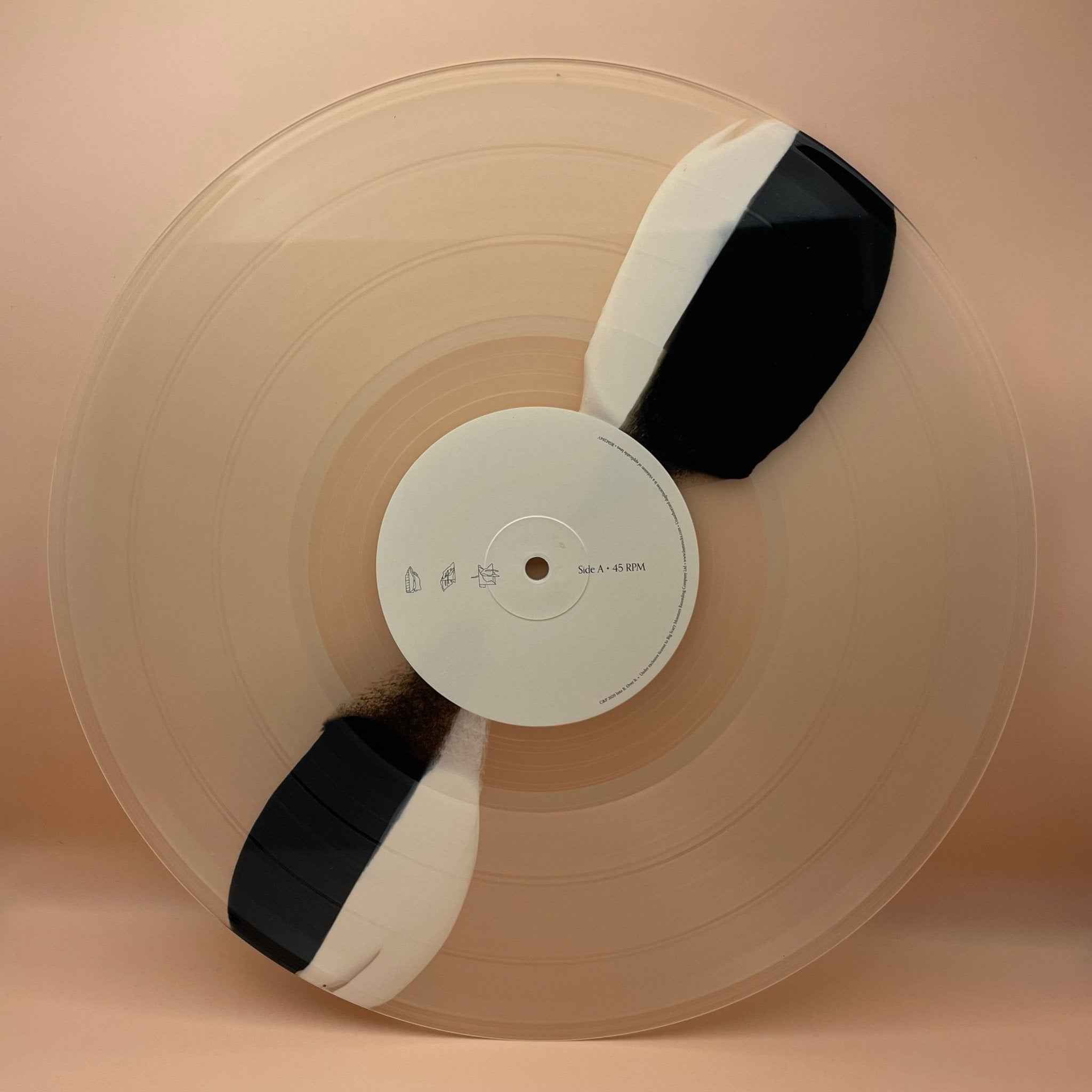 Into It. Over It: Figure: 2LP Clear w/Cream+Black Stripe Vinyl