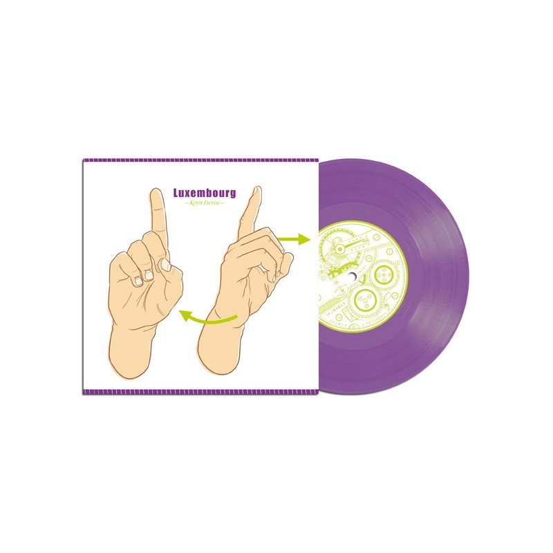 Kevin Devine: Part Of The Whole/Luxembourg: Purple or Green 7" Vinyl (Import) - Steadfast Records