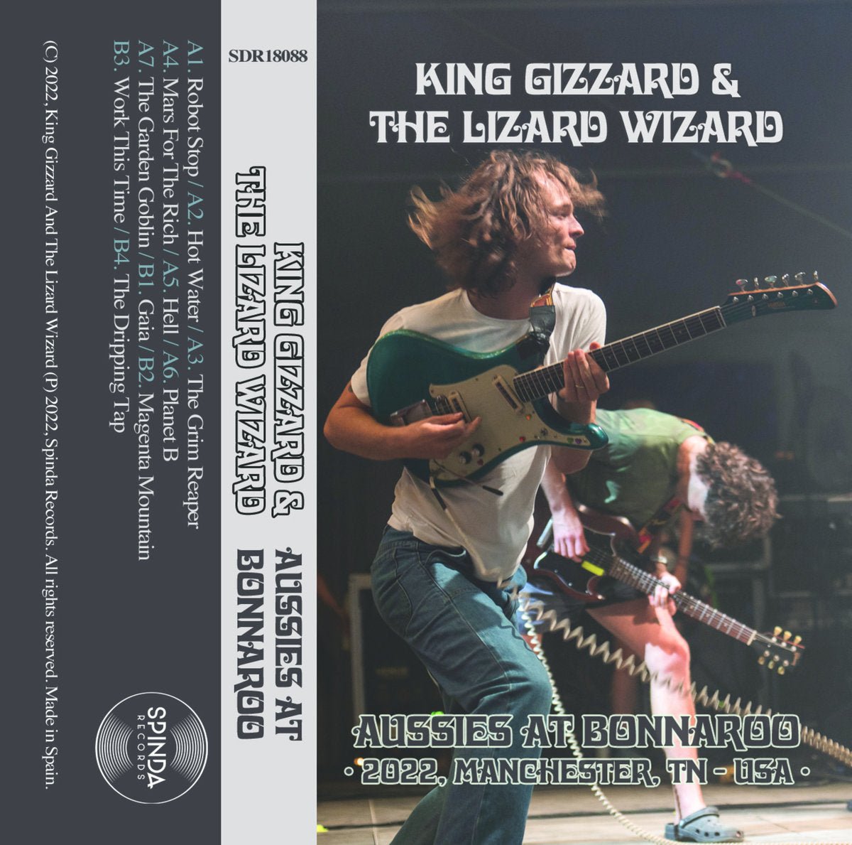 King Gizzard and The Lizard Wizard: Aussies at Bonnaroo ’22: Limited Edition White Cassette (Import)