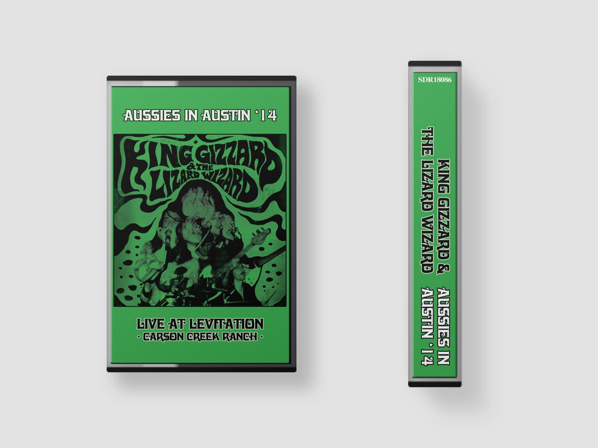 King Gizzard and The Lizard Wizard: Live at Levitation '14: Limited Edition Green Cassette (Import)
