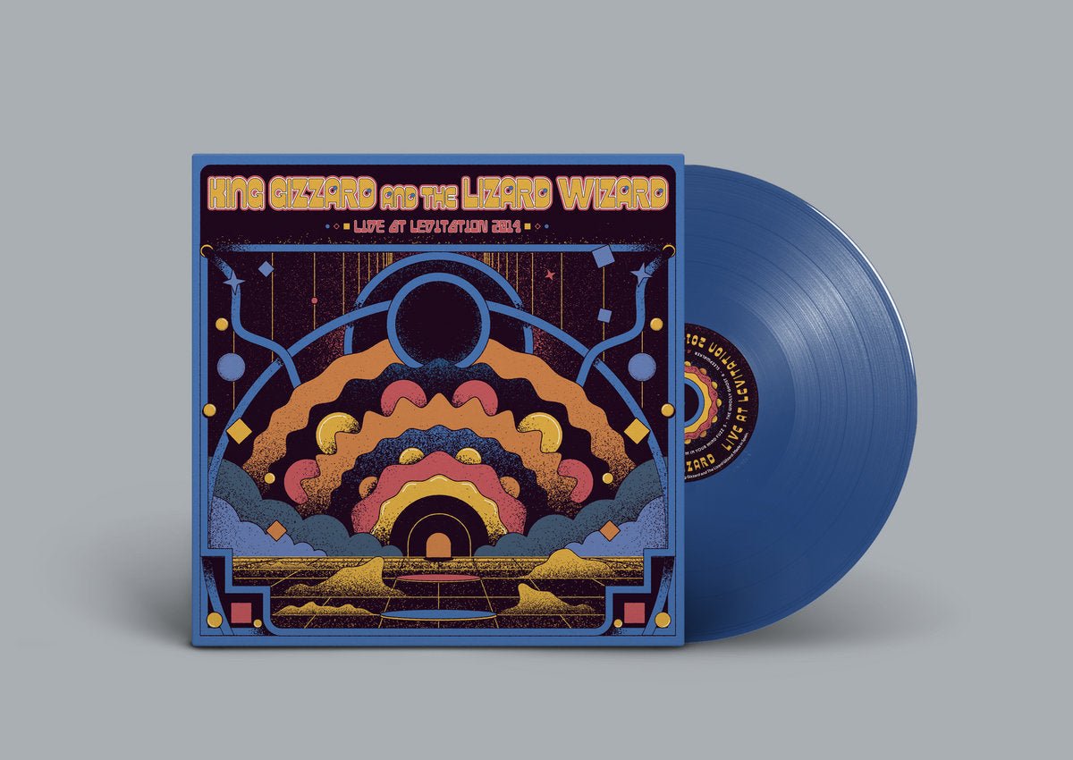 King Gizzard and The Lizard Wizard: Live at Levitation 2014: Blue Vinyl LP (Import)