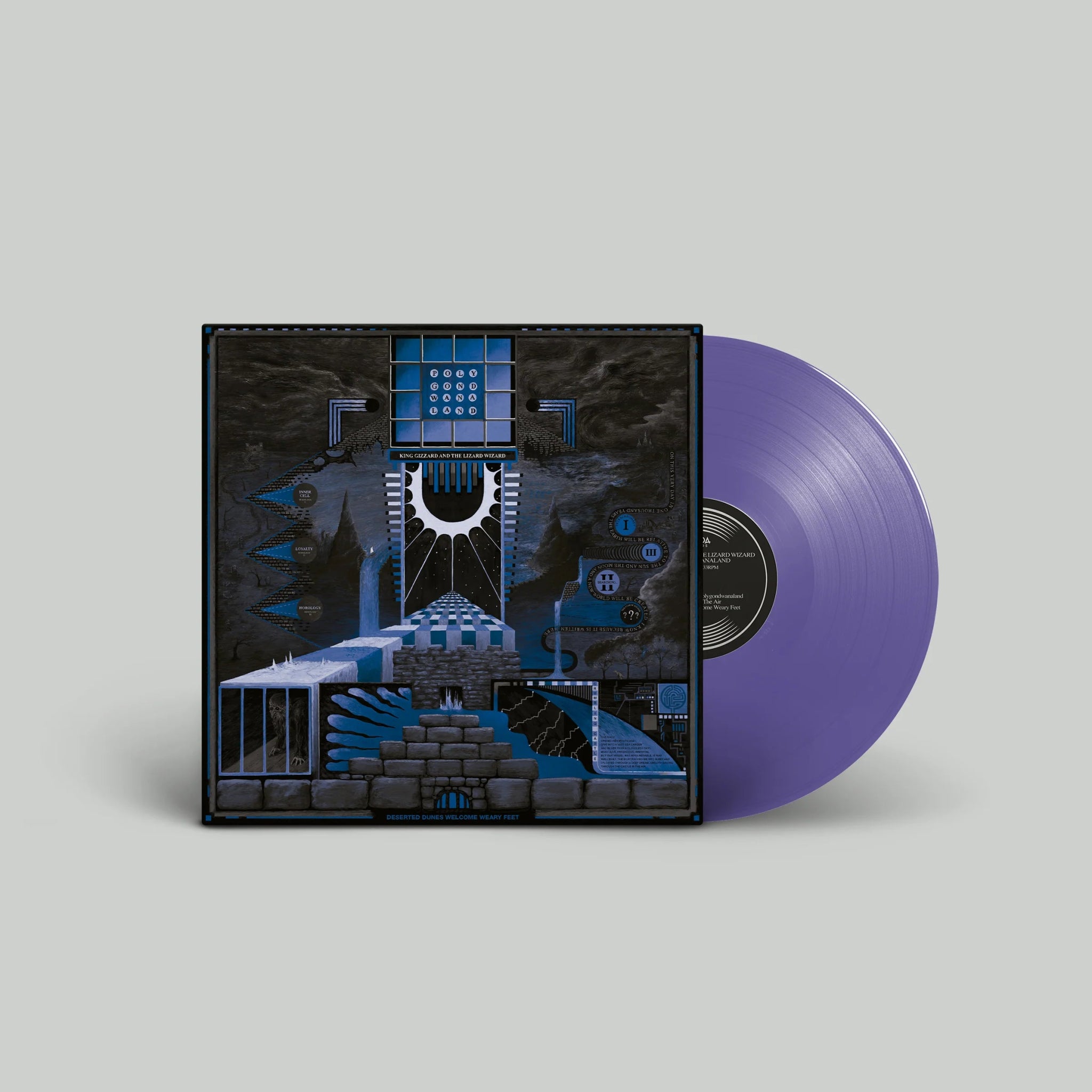 King Gizzard and The Lizard Wizard: Polygondwanaland: Purple Vinyl LP (Import)