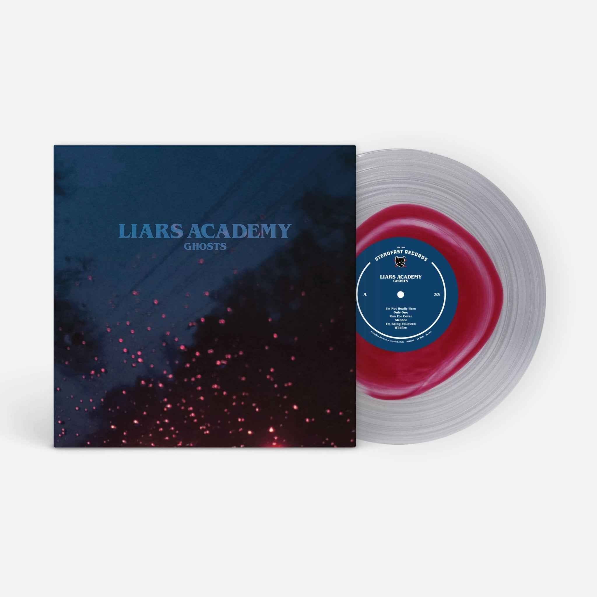 Liars Academy: Ghosts: Vinyl Ghost Blood (Red in Clear)