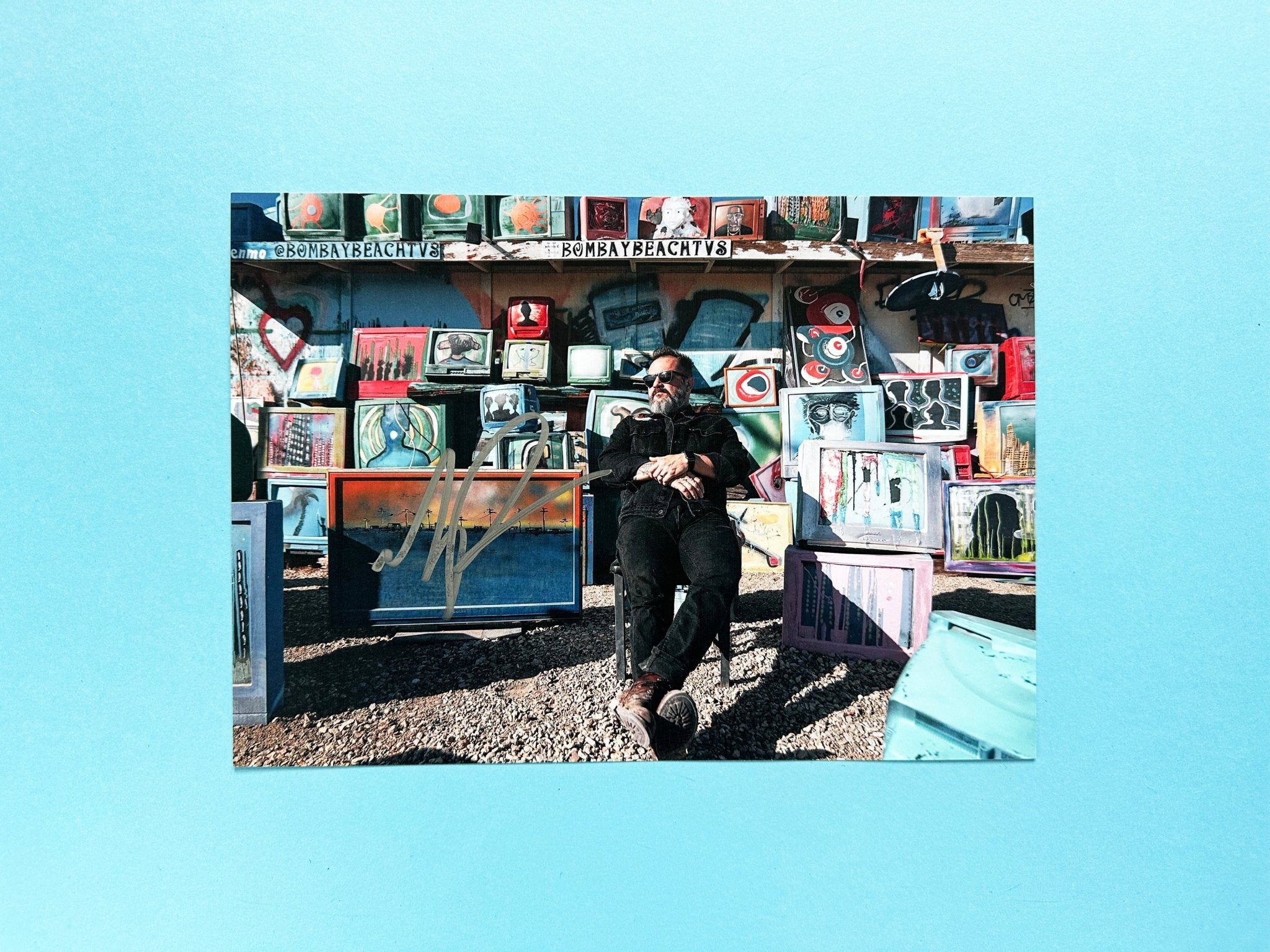 Matt Pryor: The Salton Sea: Hazy Blue Vinyl LP w/Signed Photo (Import)